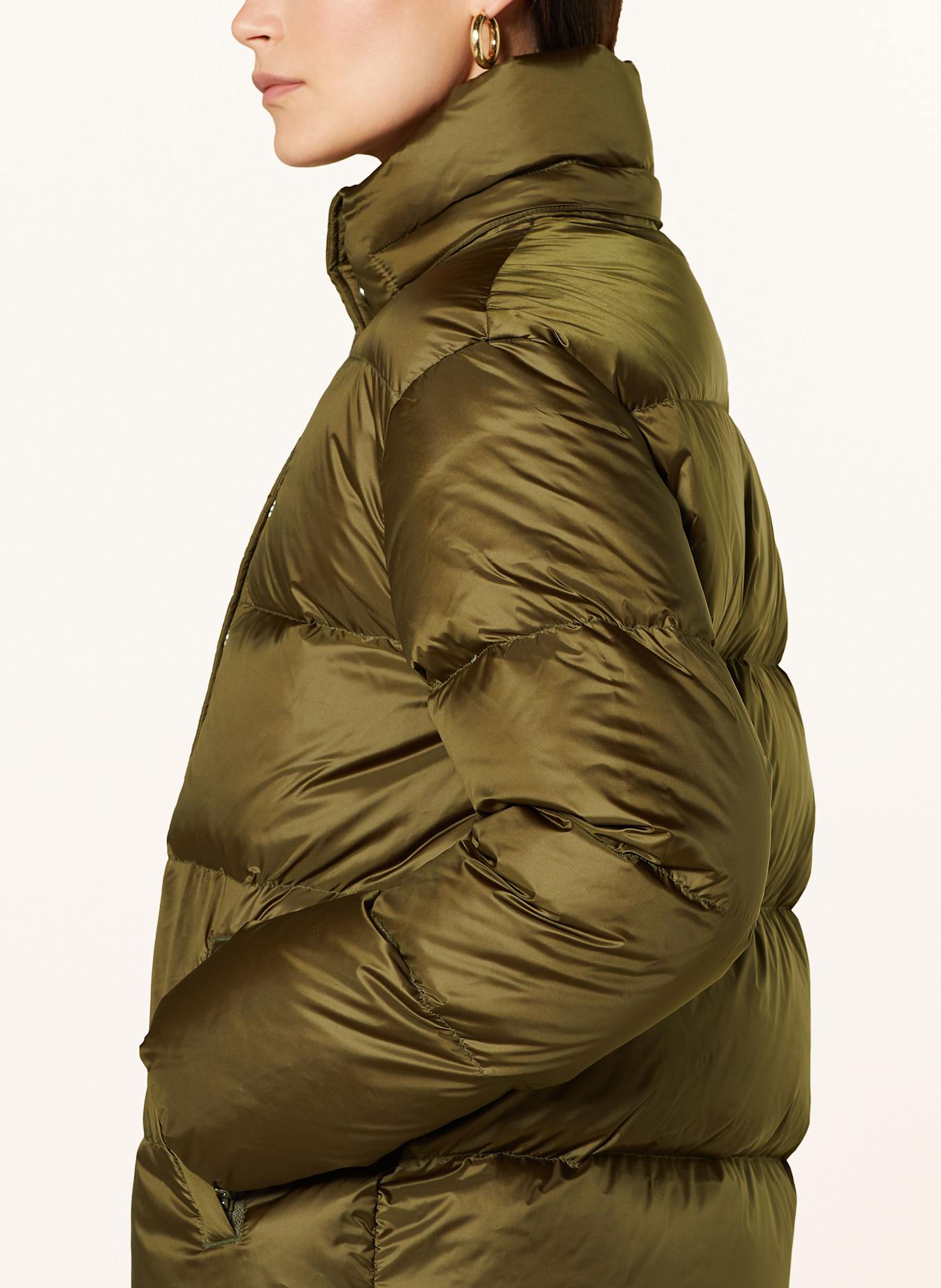 POLO RALPH LAUREN Daunenjacke mit abnehmbarer Kapuze: OLIV