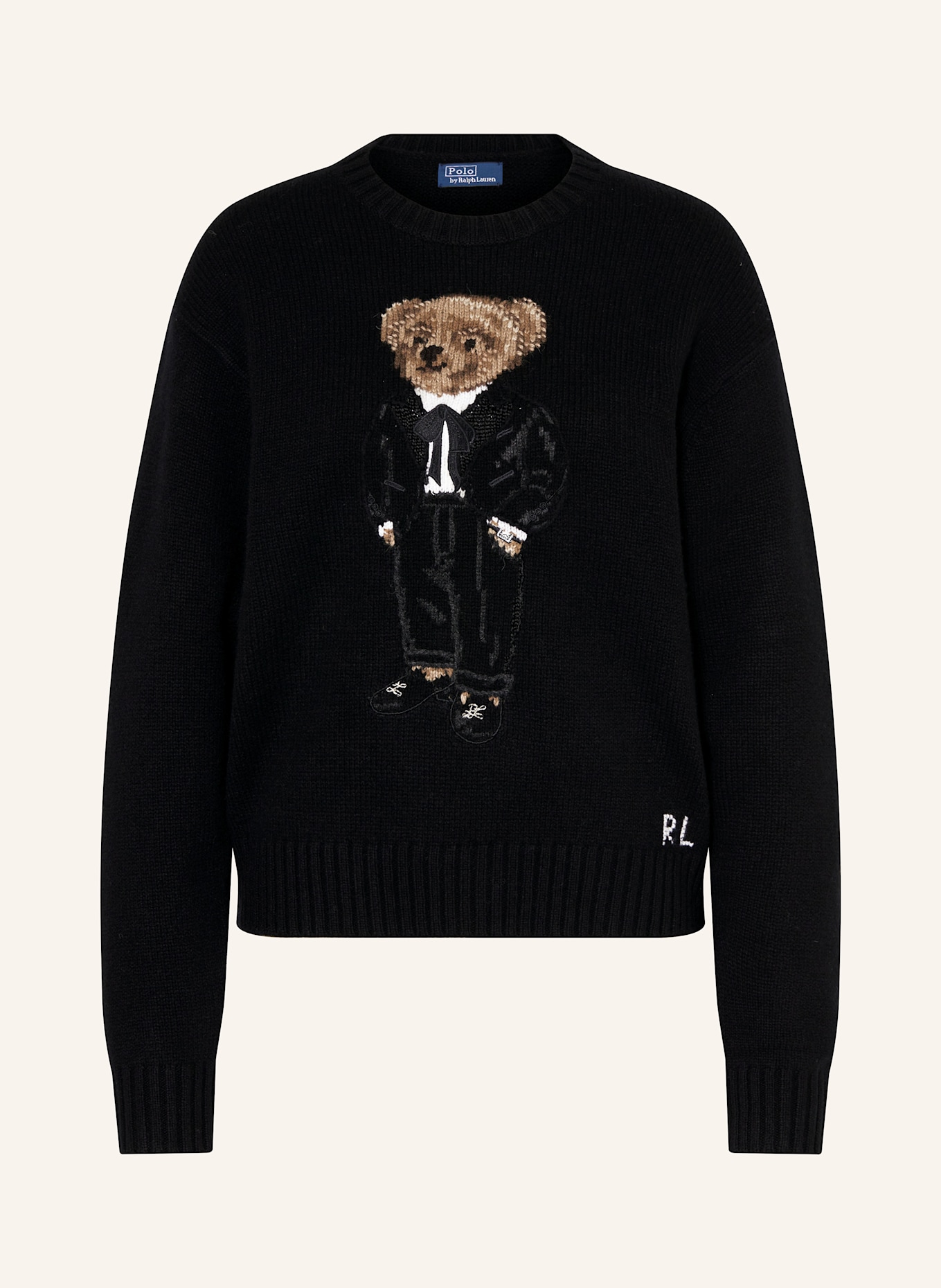 POLO RALPH LAUREN Pullover in schwarz