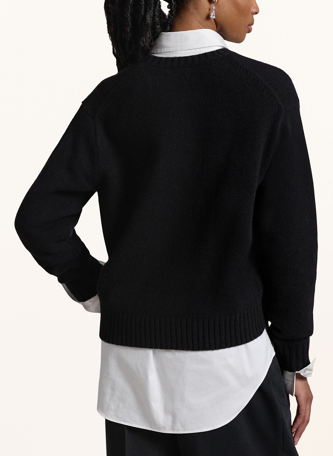 POLO RALPH LAUREN Pullover: SCHWARZ