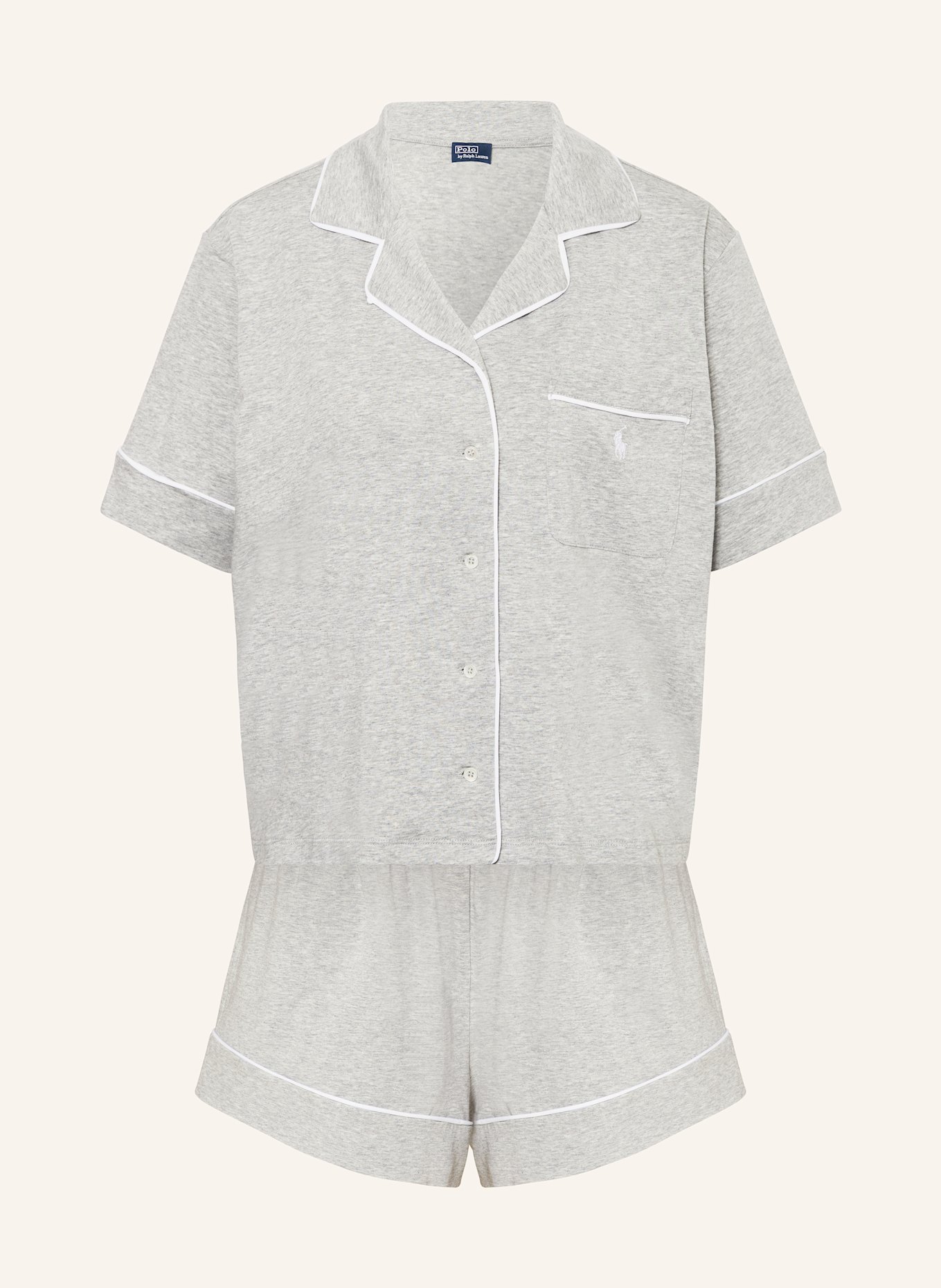 POLO RALPH LAUREN Shorty pajamas: GRAY