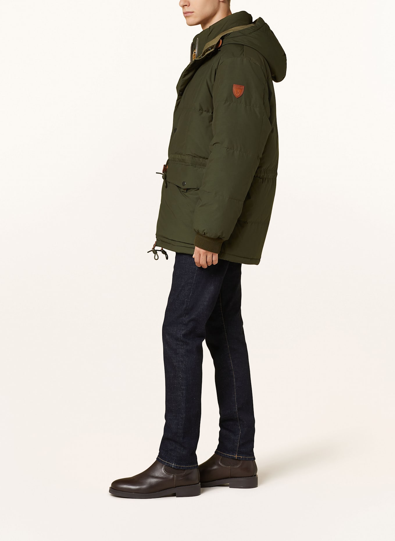 POLO RALPH LAUREN Daunenparka HARTLAND, Farbe: OLIV (Bild 4)