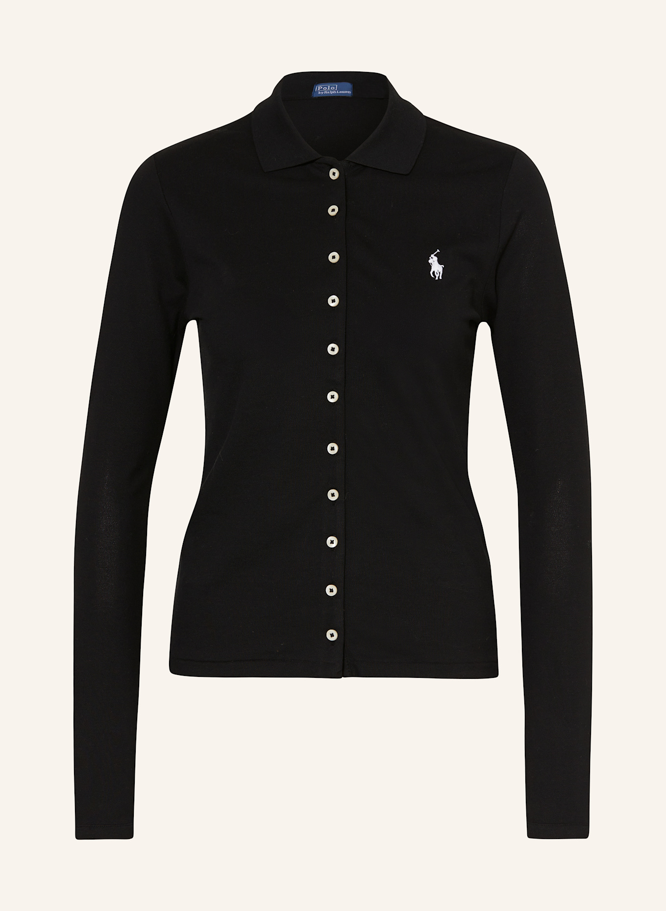 POLO RALPH LAUREN Shirt blouse: BLACK