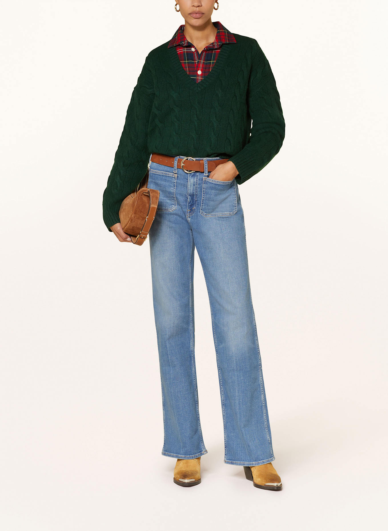 POLO RALPH LAUREN Bootcut Jeans THE BOOT: 001 HOWES WASH