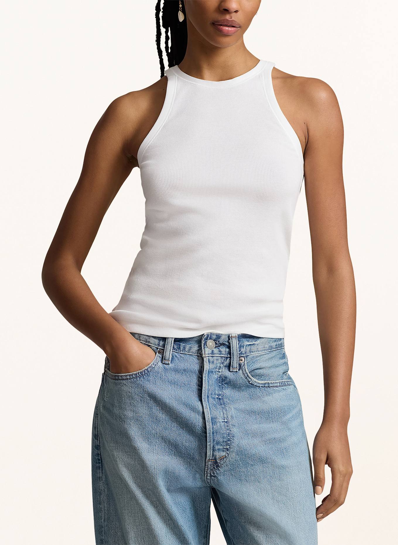 POLO RALPH LAUREN Top, Color: WHITE (Image 4)