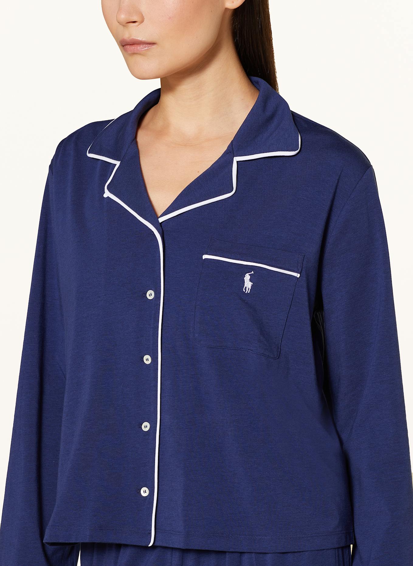 POLO RALPH LAUREN Schlafanzug: DUNKELBLAU