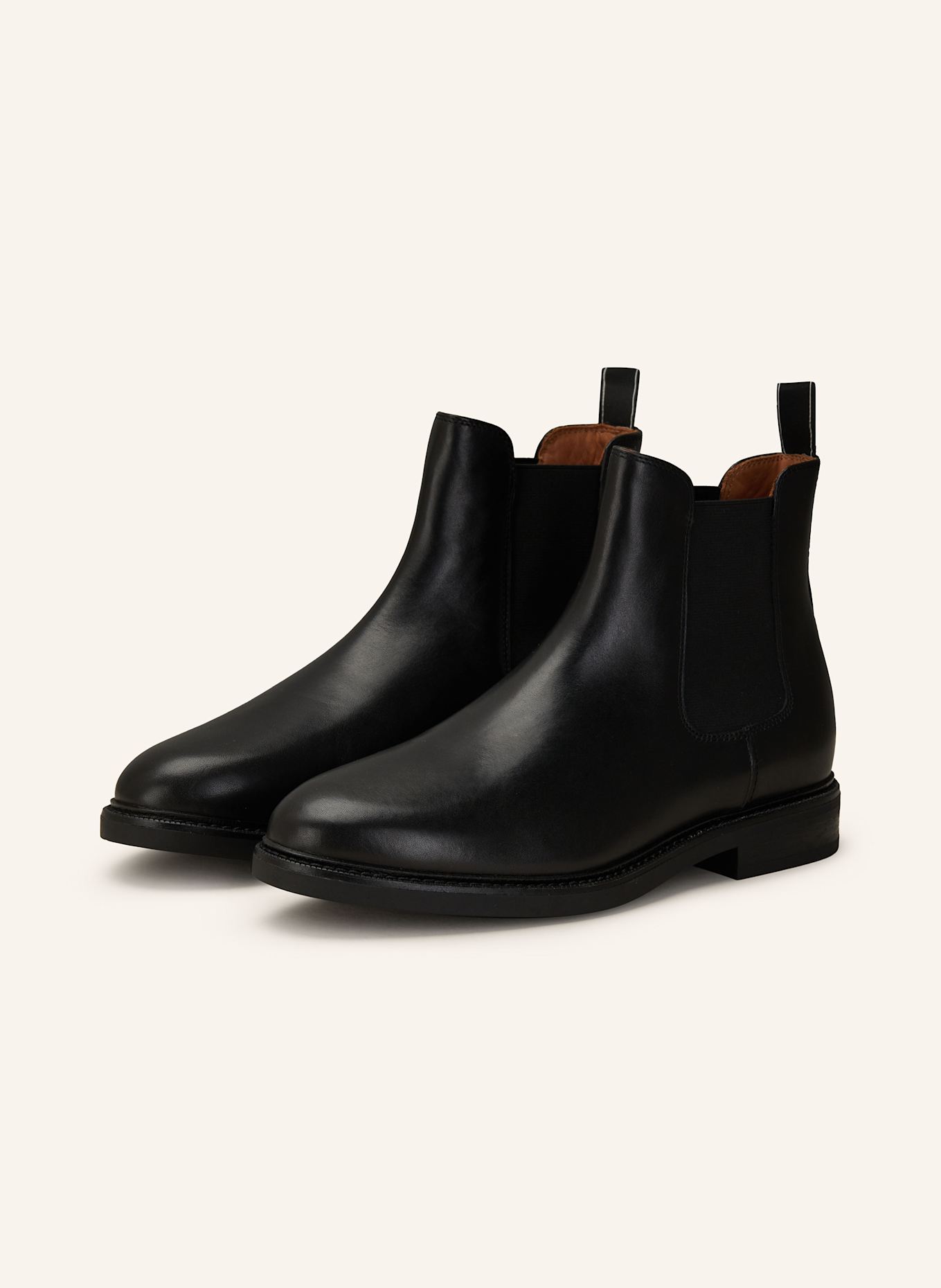 Black leather polo boots shop