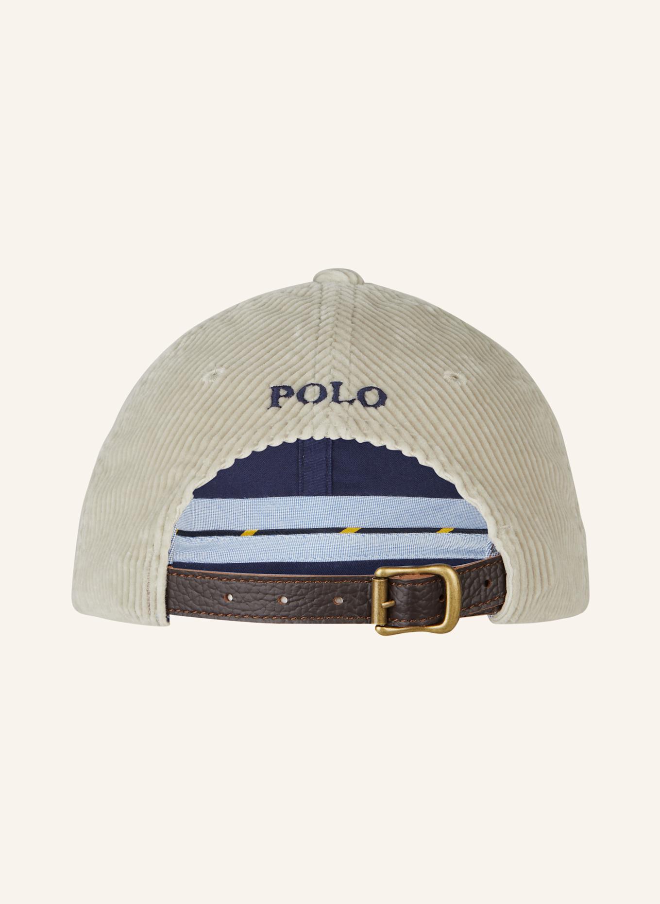POLO RALPH LAUREN Corduroy cap in khaki