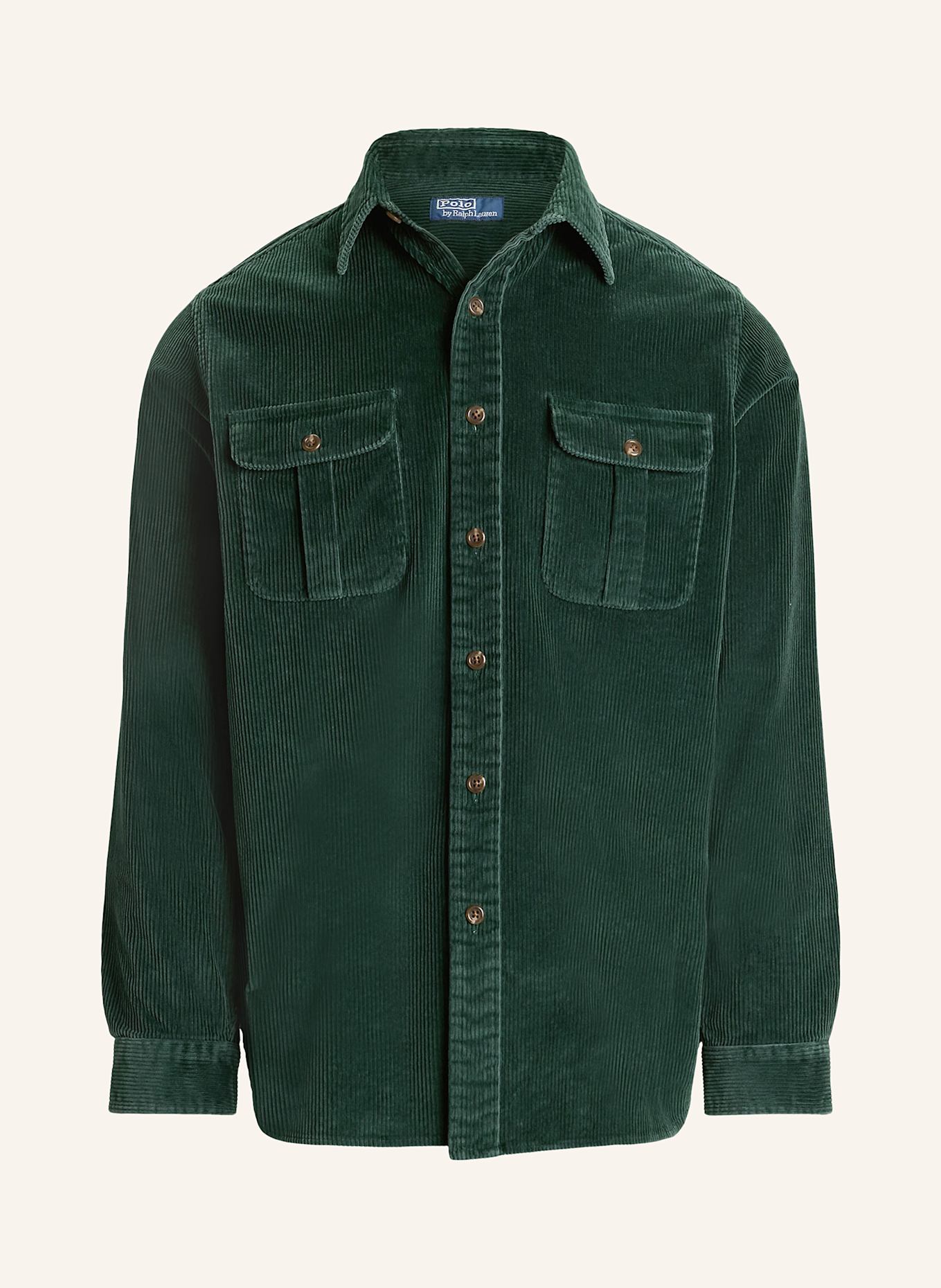 POLO RALPH LAUREN Cord-Overshirt: GRÜN