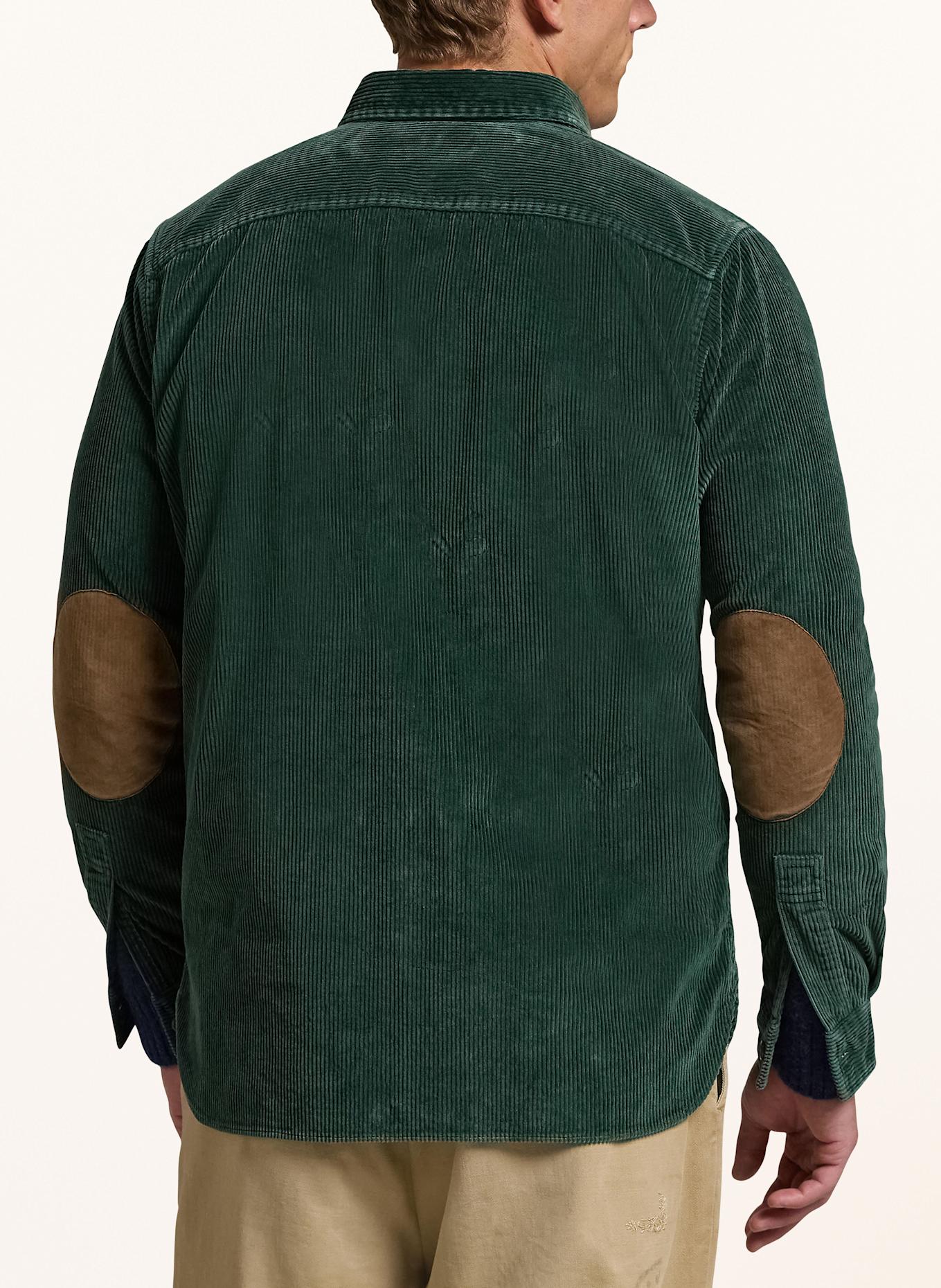POLO RALPH LAUREN Cord-Overshirt: GRÜN