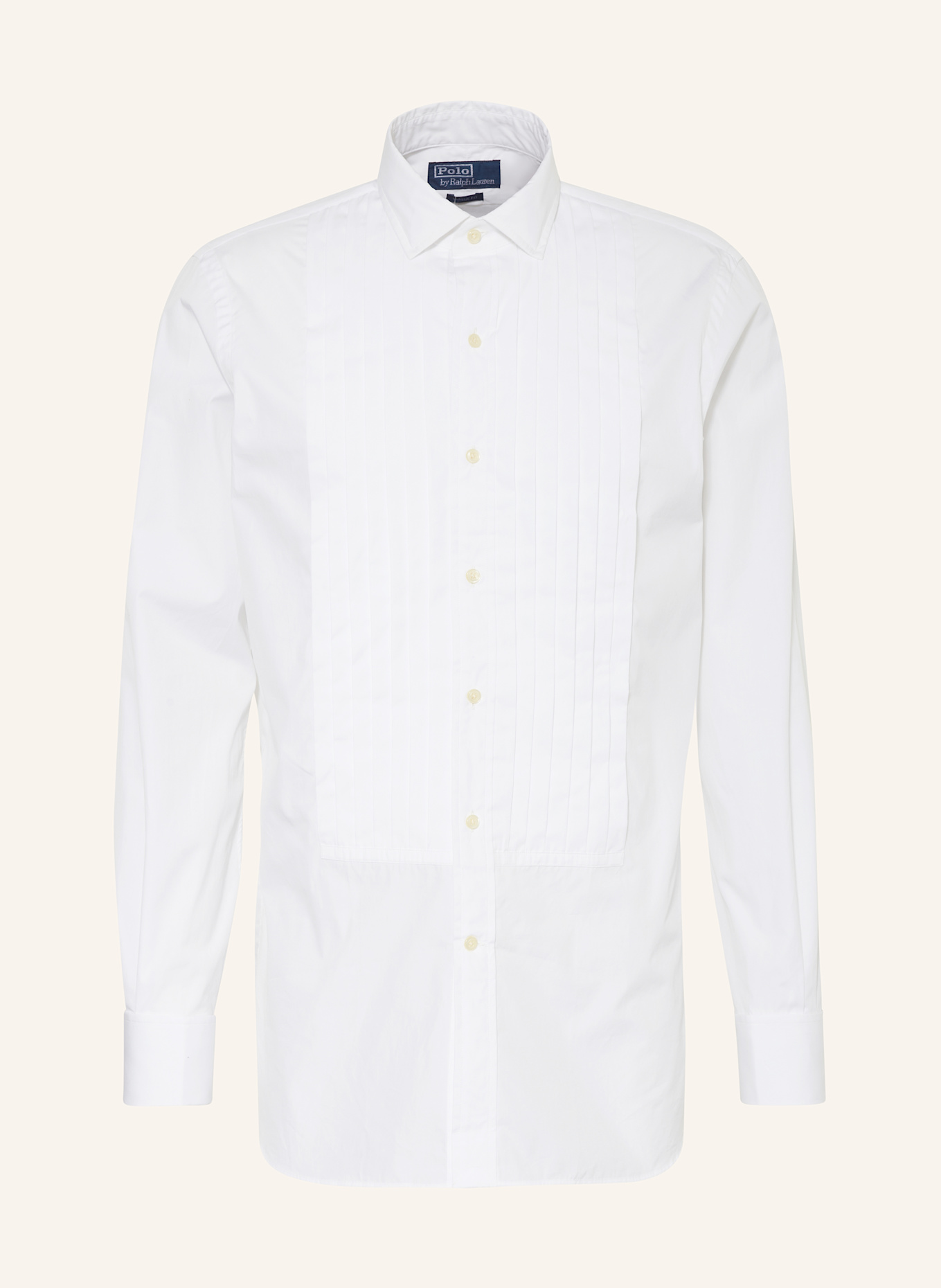POLO RALPH LAUREN Shirt classic fit: WHITE