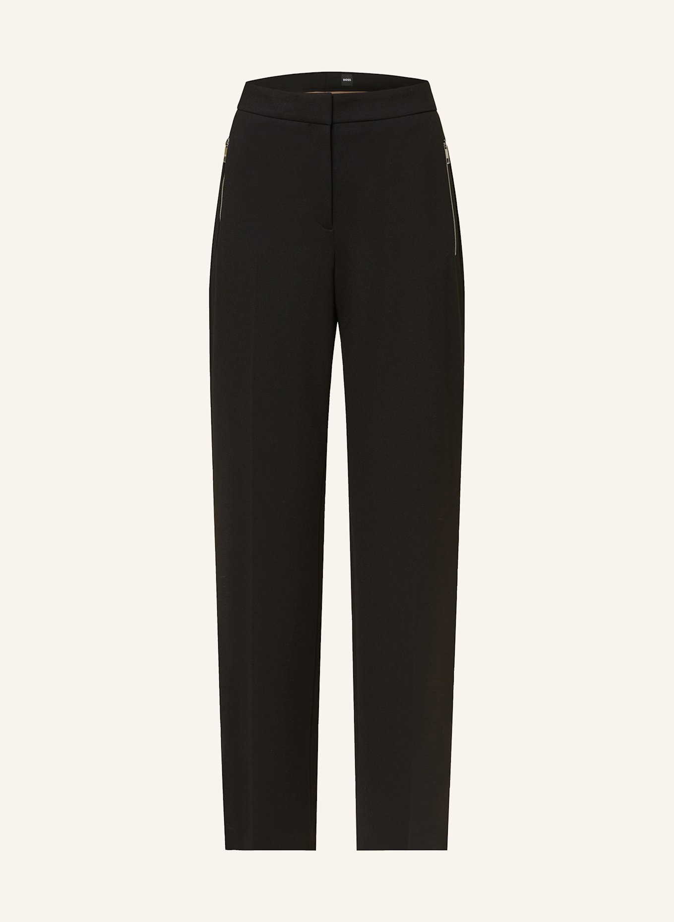 BOSS Jerseyhose TILDA: SCHWARZ