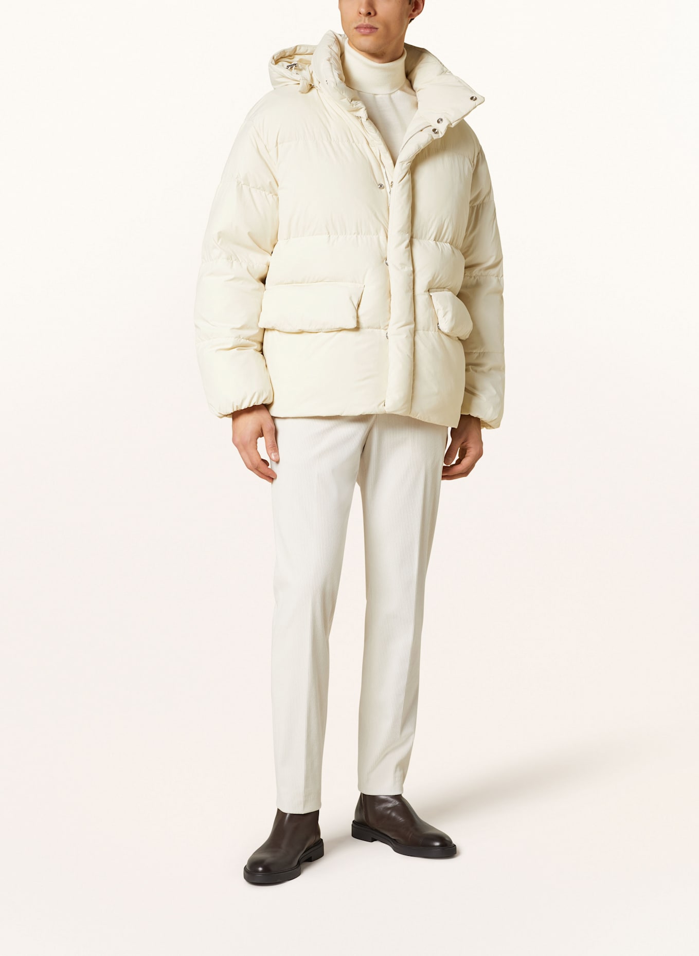 BOSS Steppjacke CELVIE, Farbe: CREME (Bild 2)