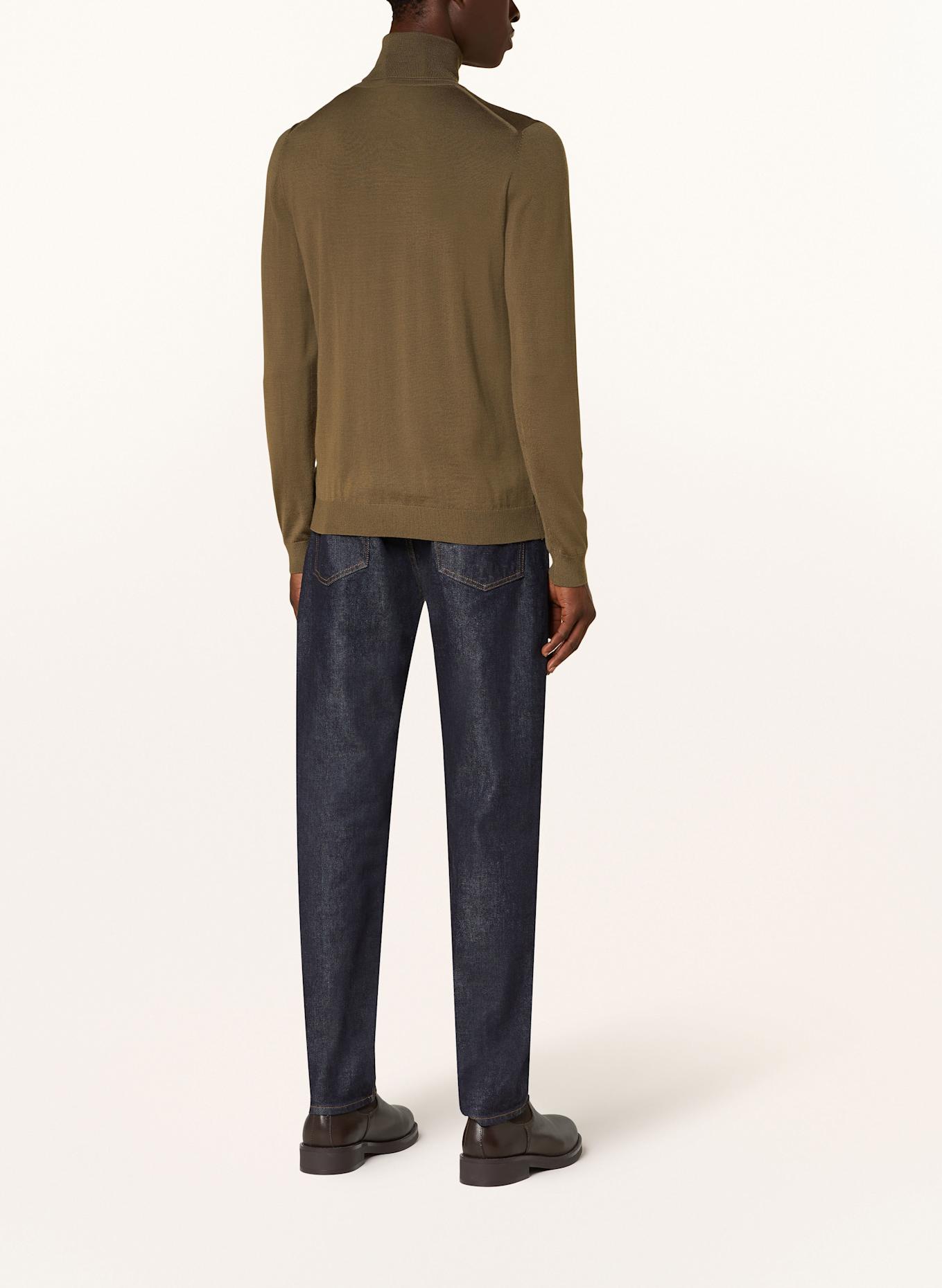 PAUL Rollkragenpullover: BRAUN