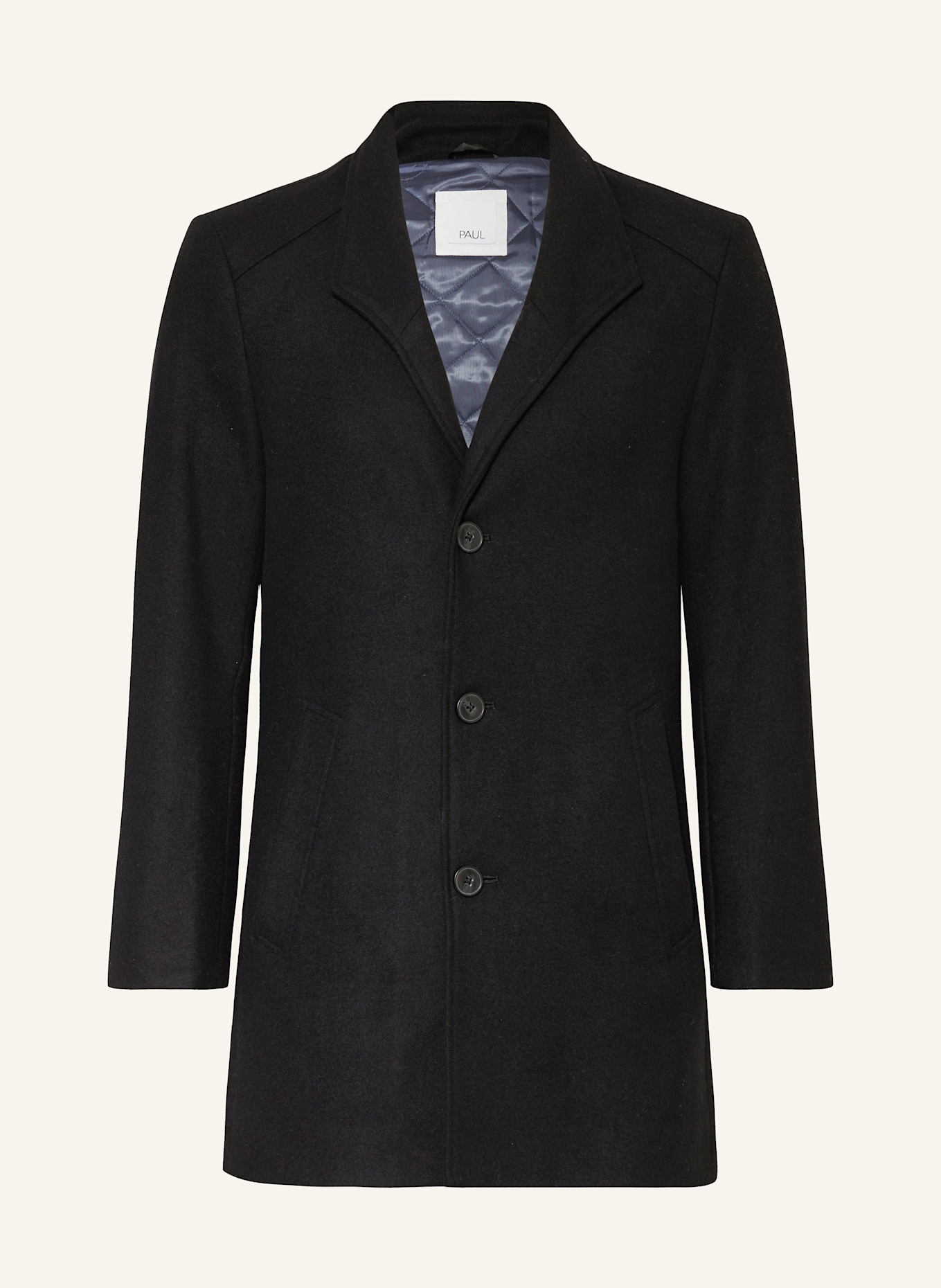 PAUL NEWTON coat, Color: BLACK (Image 1)