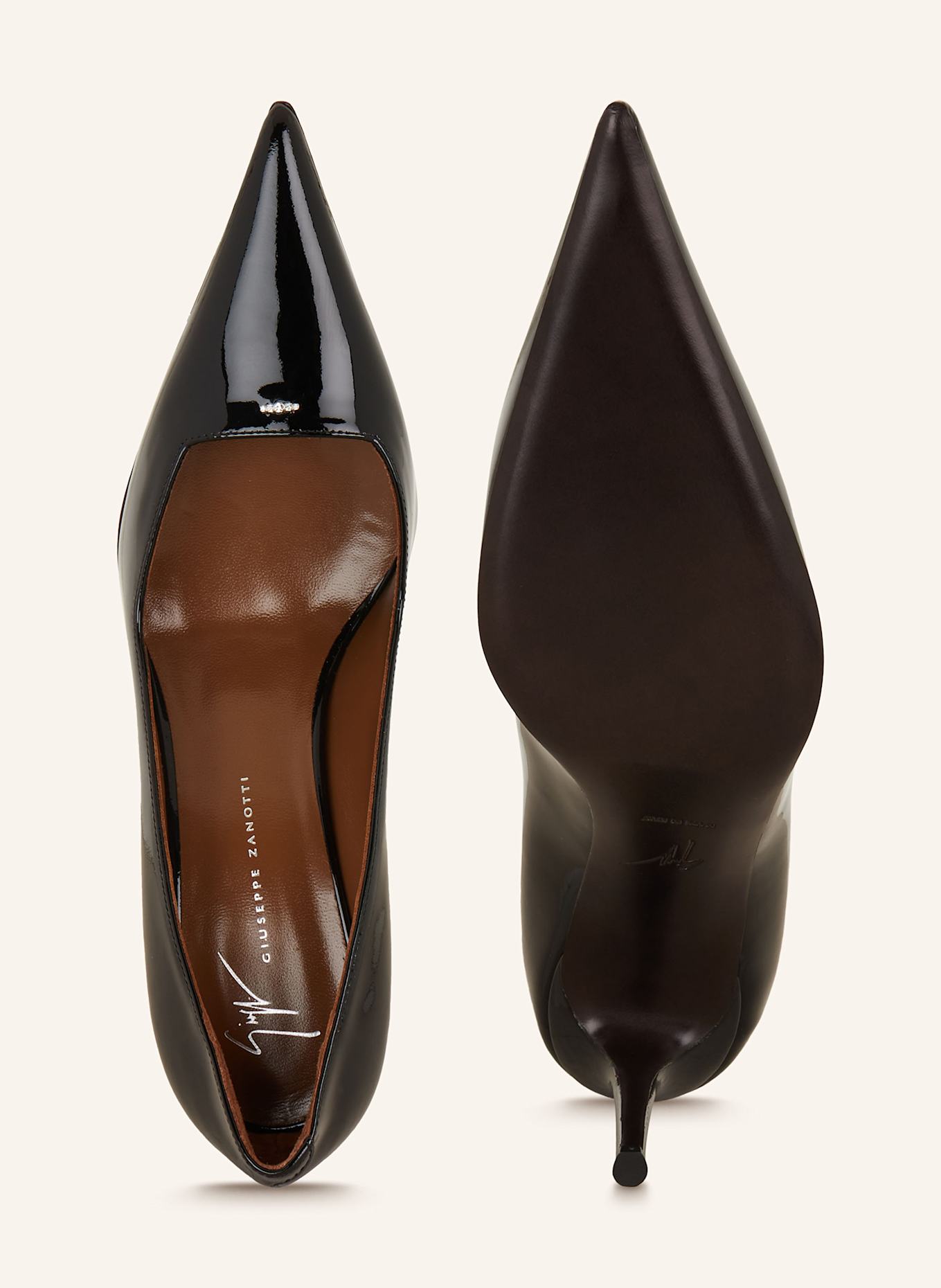 GIUSEPPE ZANOTTI DESIGN Czółenka: CZARNY