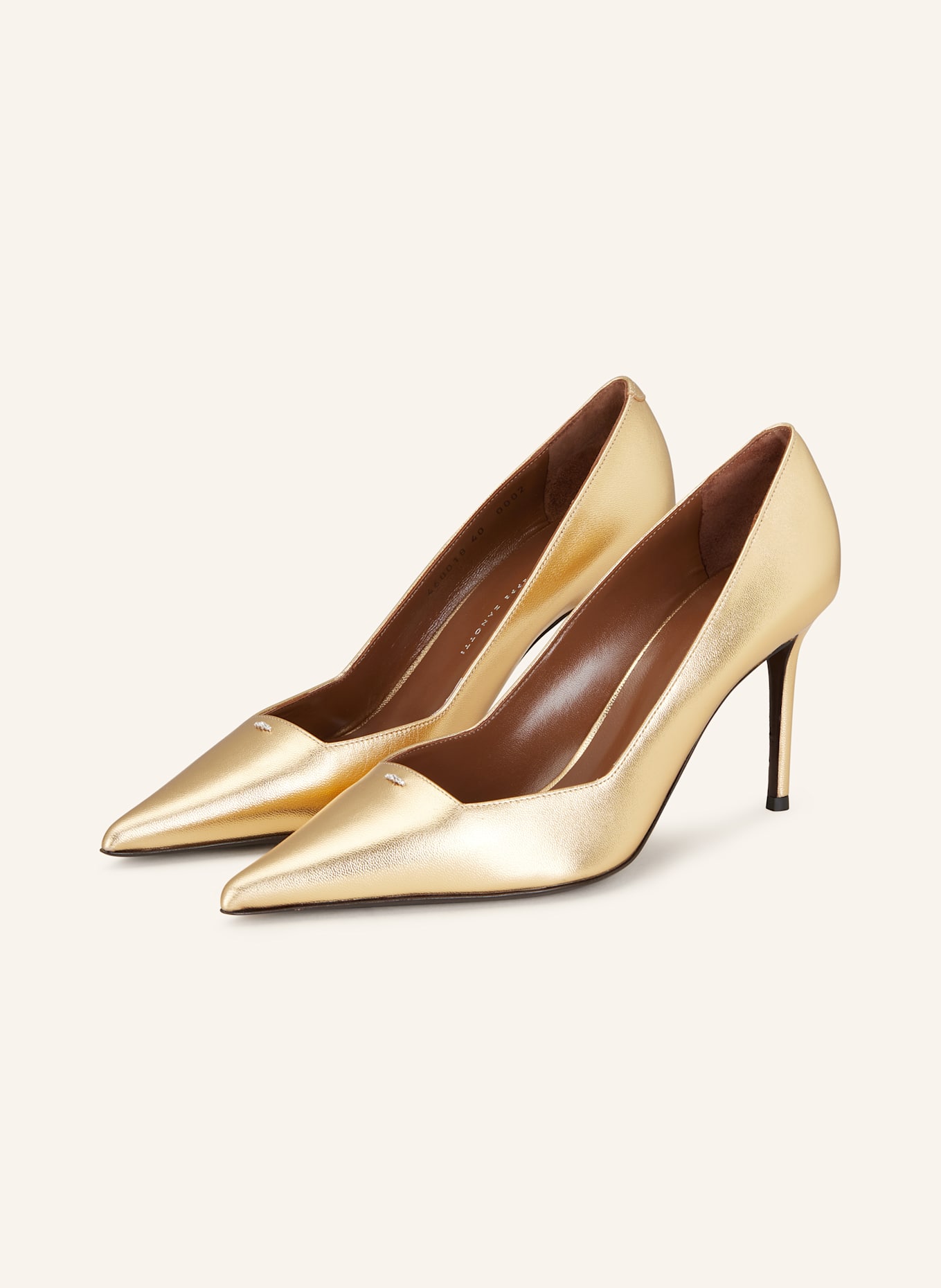 GIUSEPPE ZANOTTI DESIGN Pumps: GOLD