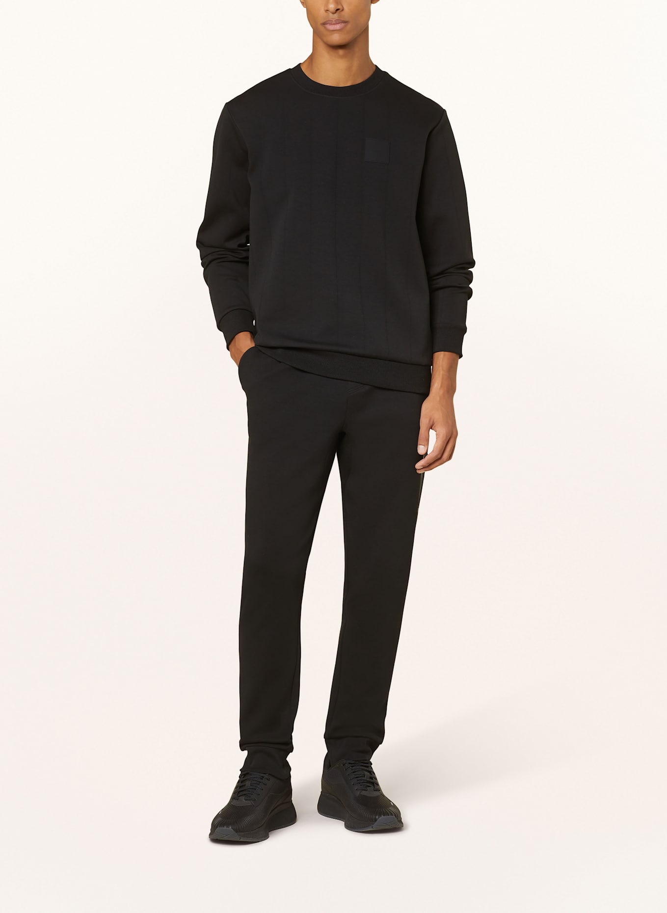BOSS Sweatshirt SALBO: BLACK
