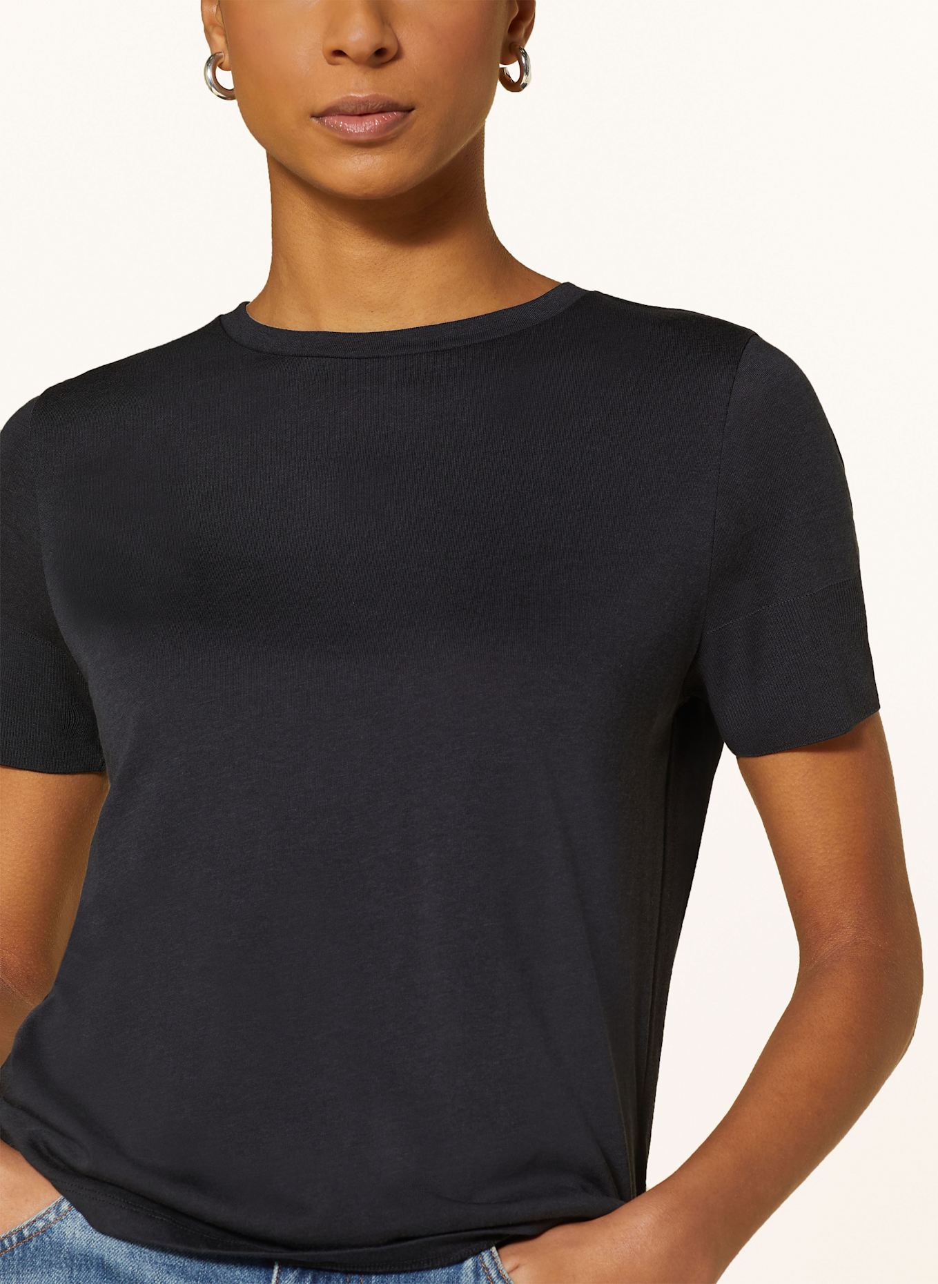 Rich & Royal Strickshirt: SCHWARZ