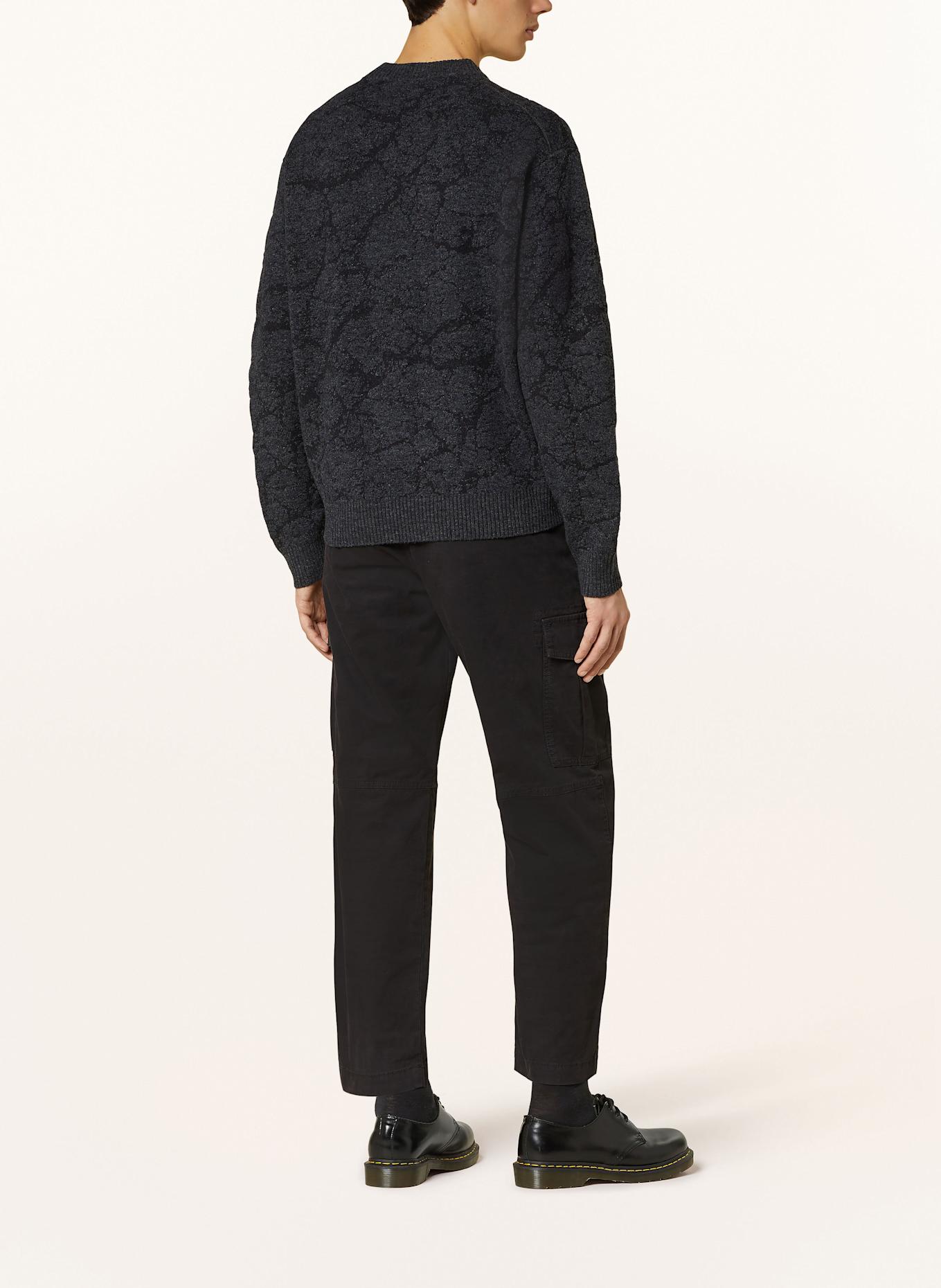 BOSS Svetr KRATERE: ČERNÁ