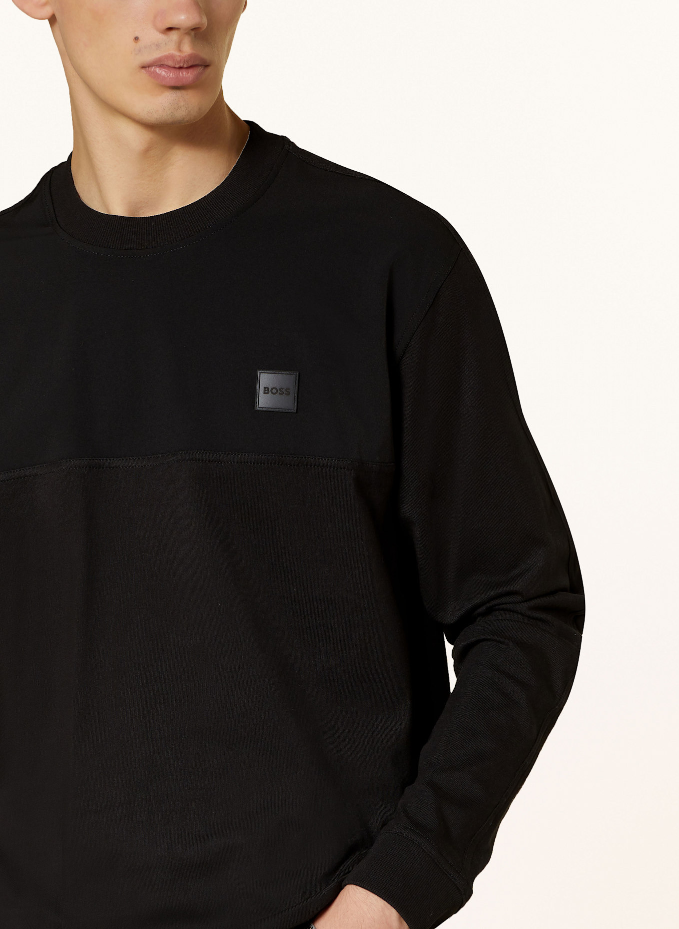 BOSS Sweatshirt, Color: BLACK (Image 4)