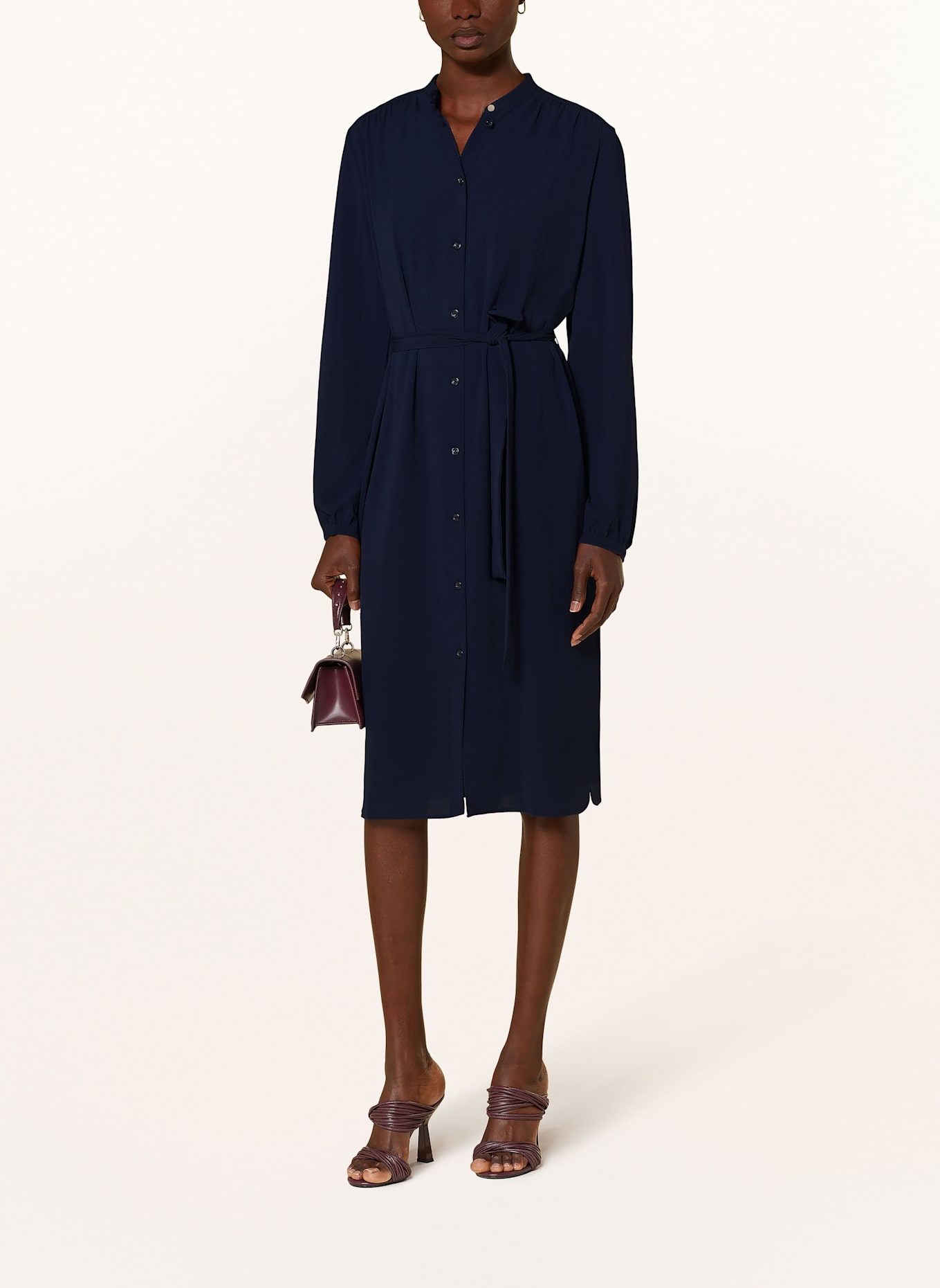 BOSS Shirt dress DEBORAH: DARK BLUE