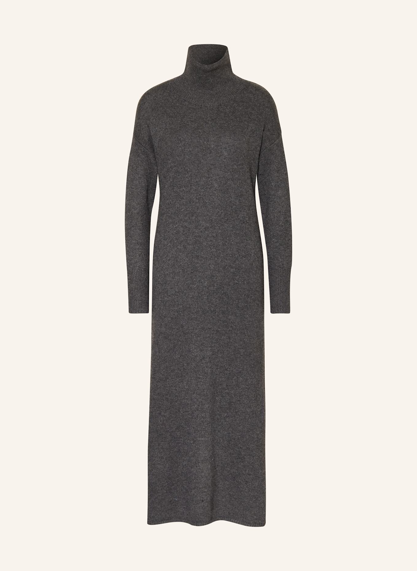 MRS & HUGS Cashmere knit dress, Color: DARK GRAY (Image 1)