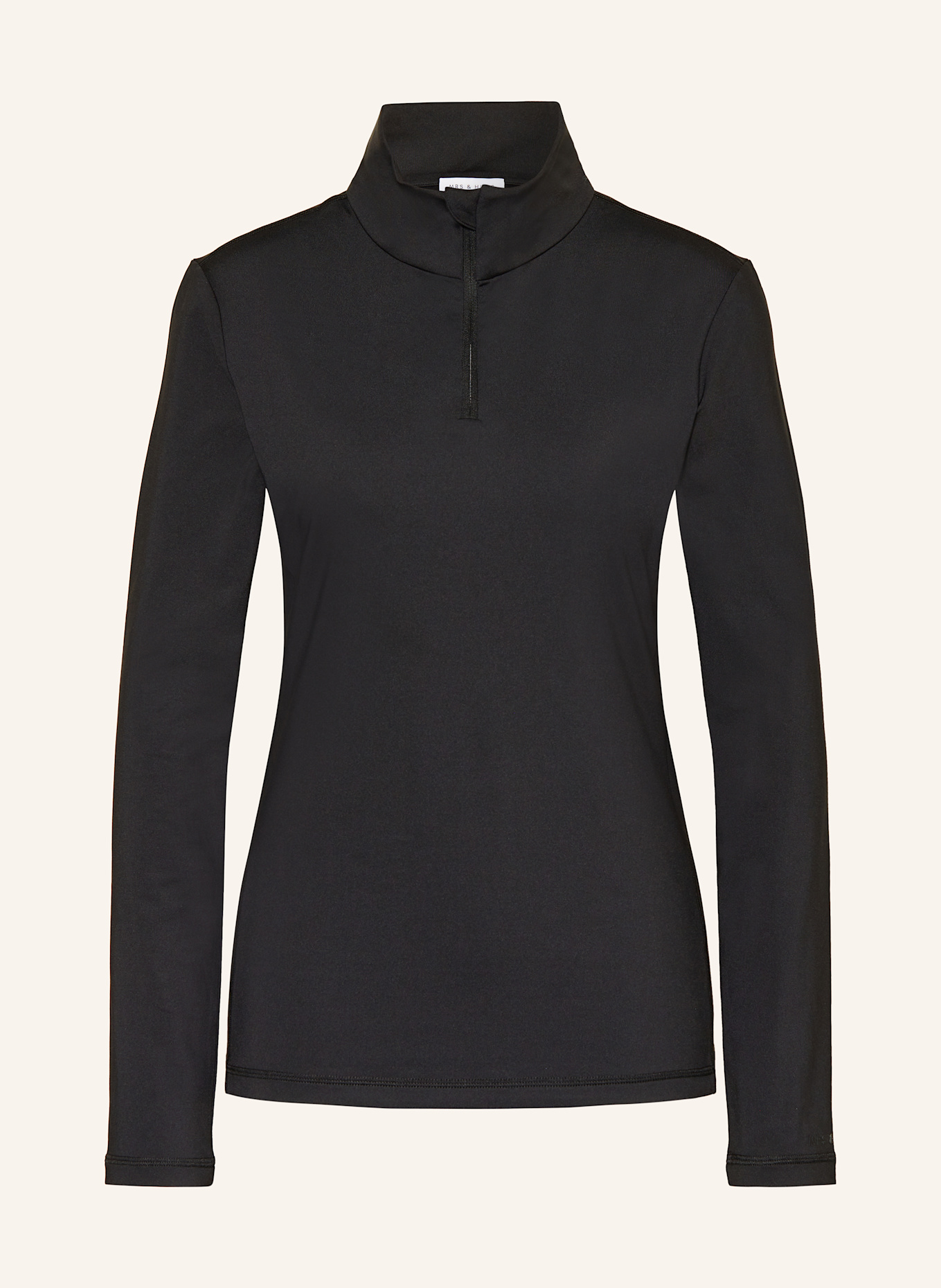 MRS & HUGS Undershirt: BLACK