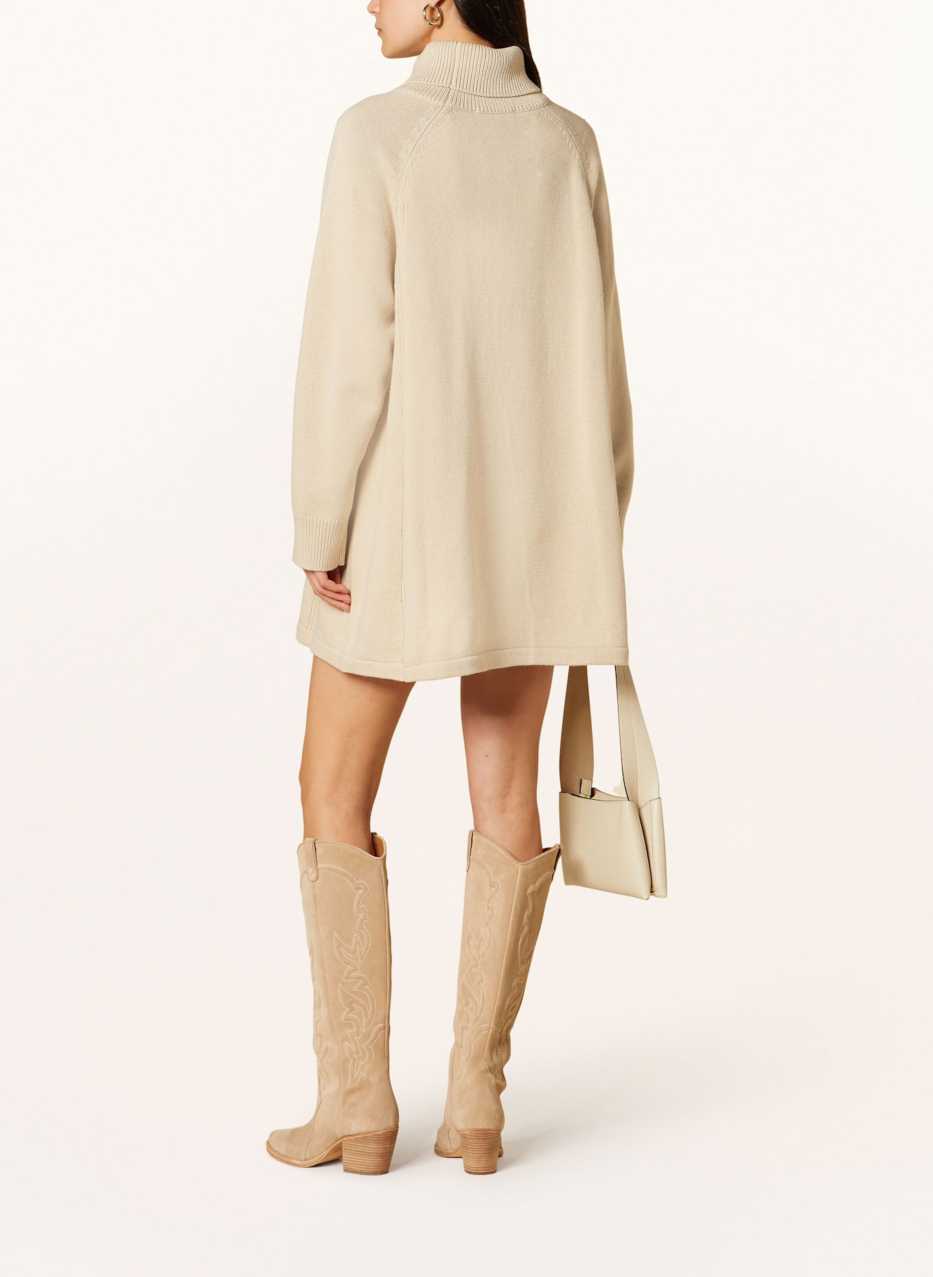 ba&sh Strickkleid MEDEE: BEIGE