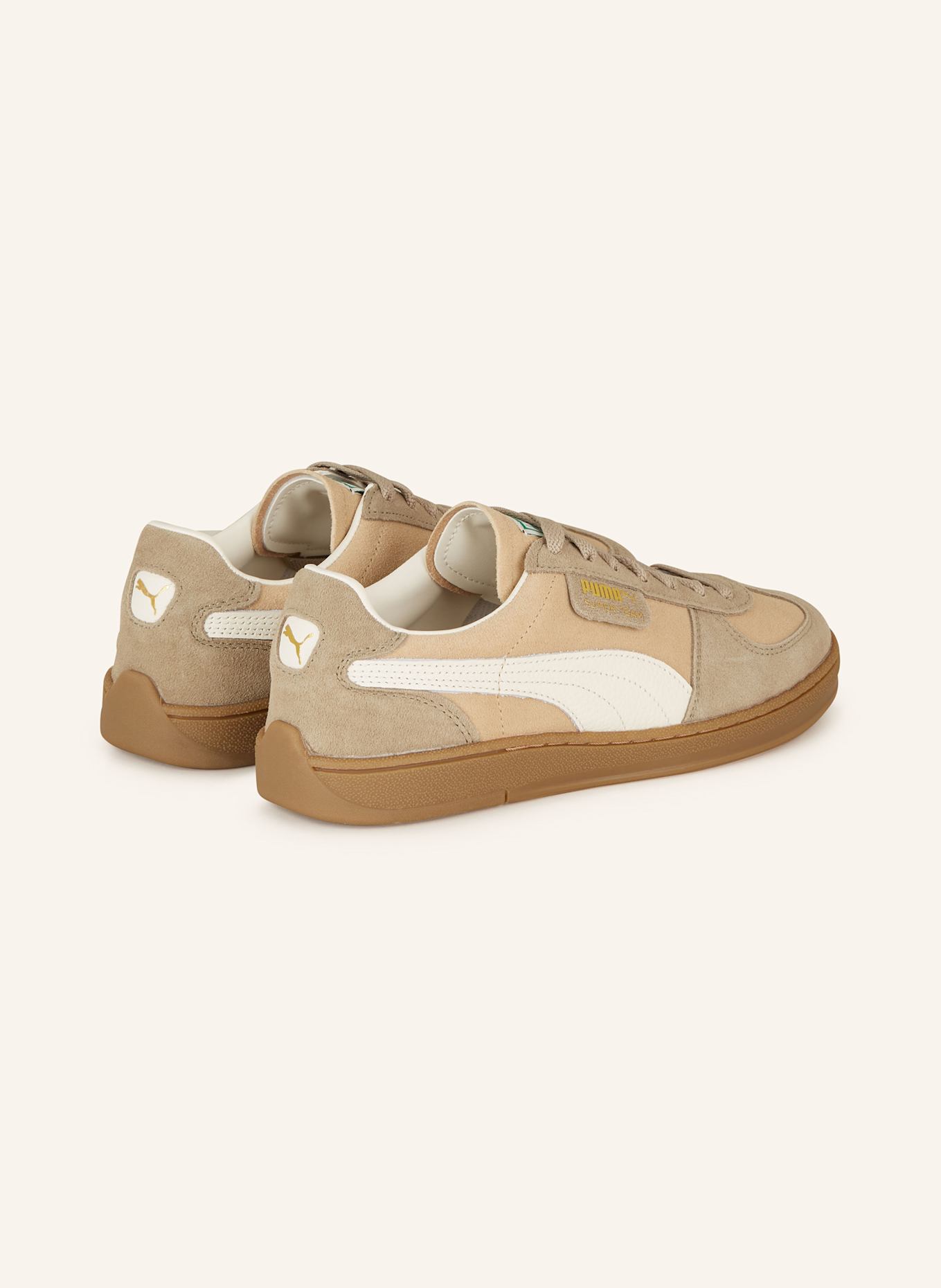 PUMA Sneakers: LIGHT BROWN / GRAY / WHITE