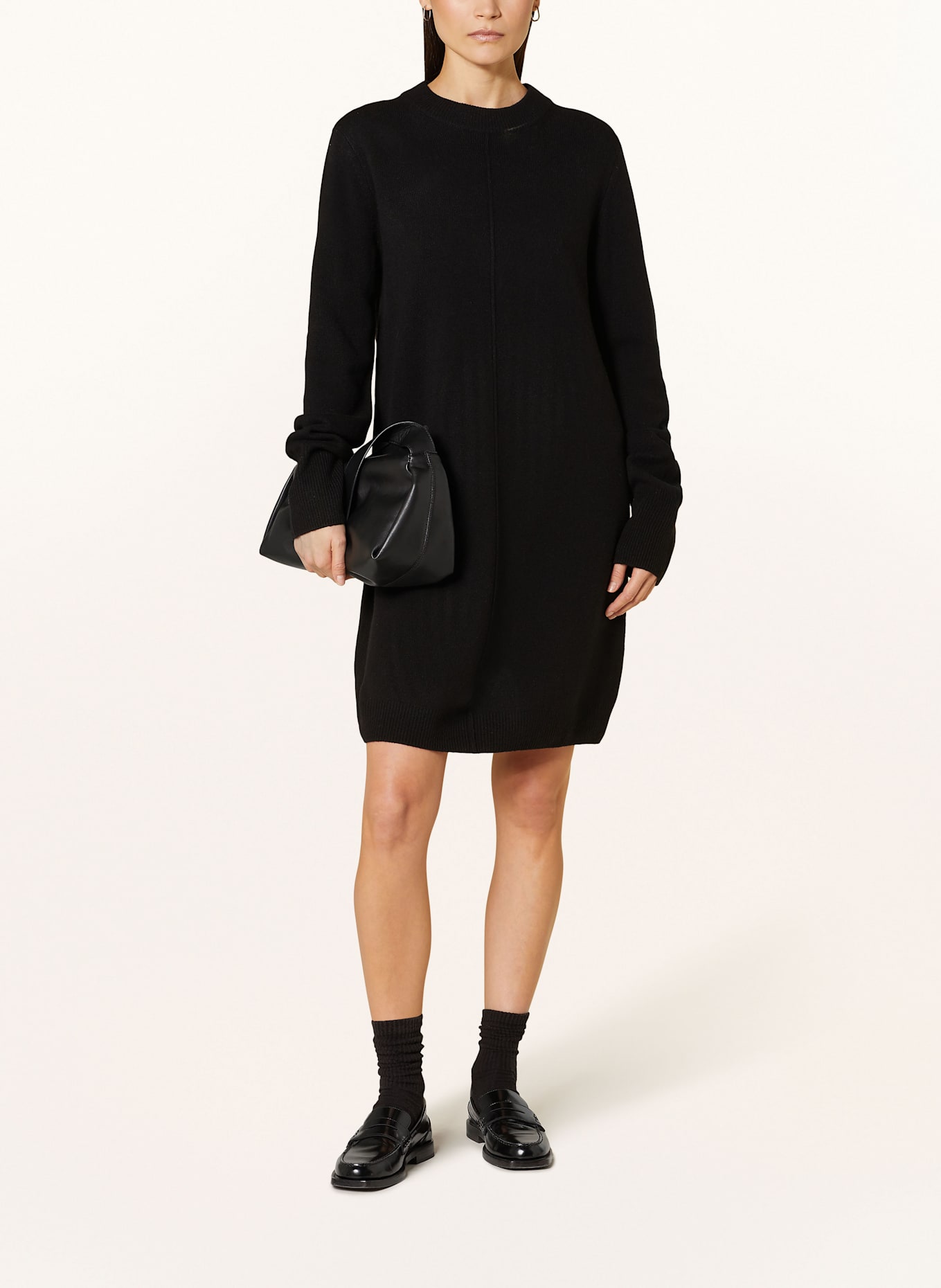 CLOSED Knit dress, Color: BLACK (Image 2)