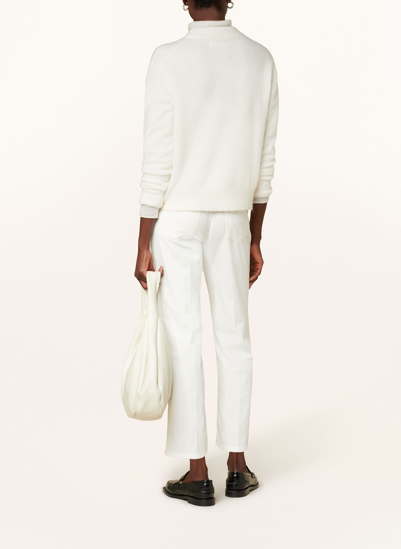 CLOSED 7/8-Hose MILO aus Cord: WEISS