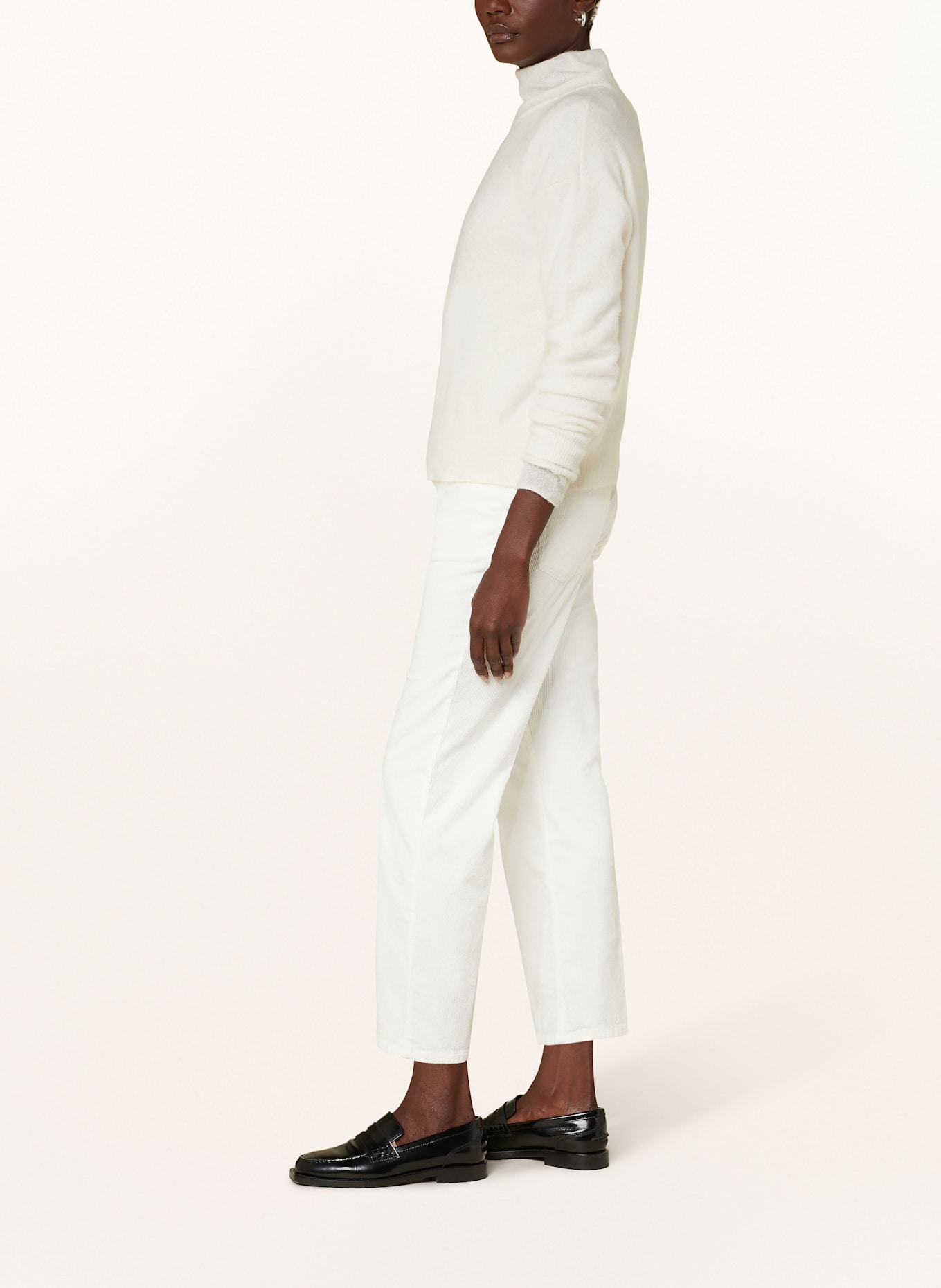 CLOSED 7/8-Hose MILO aus Cord: WEISS