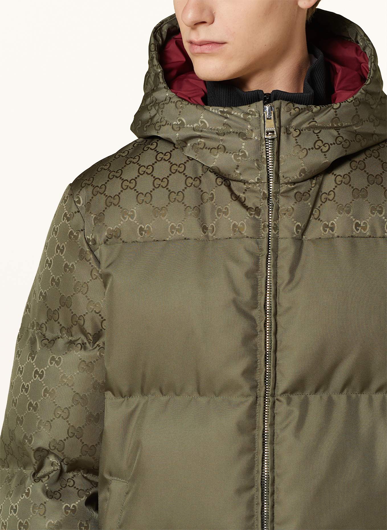GUCCI Daunenjacke: KHAKI