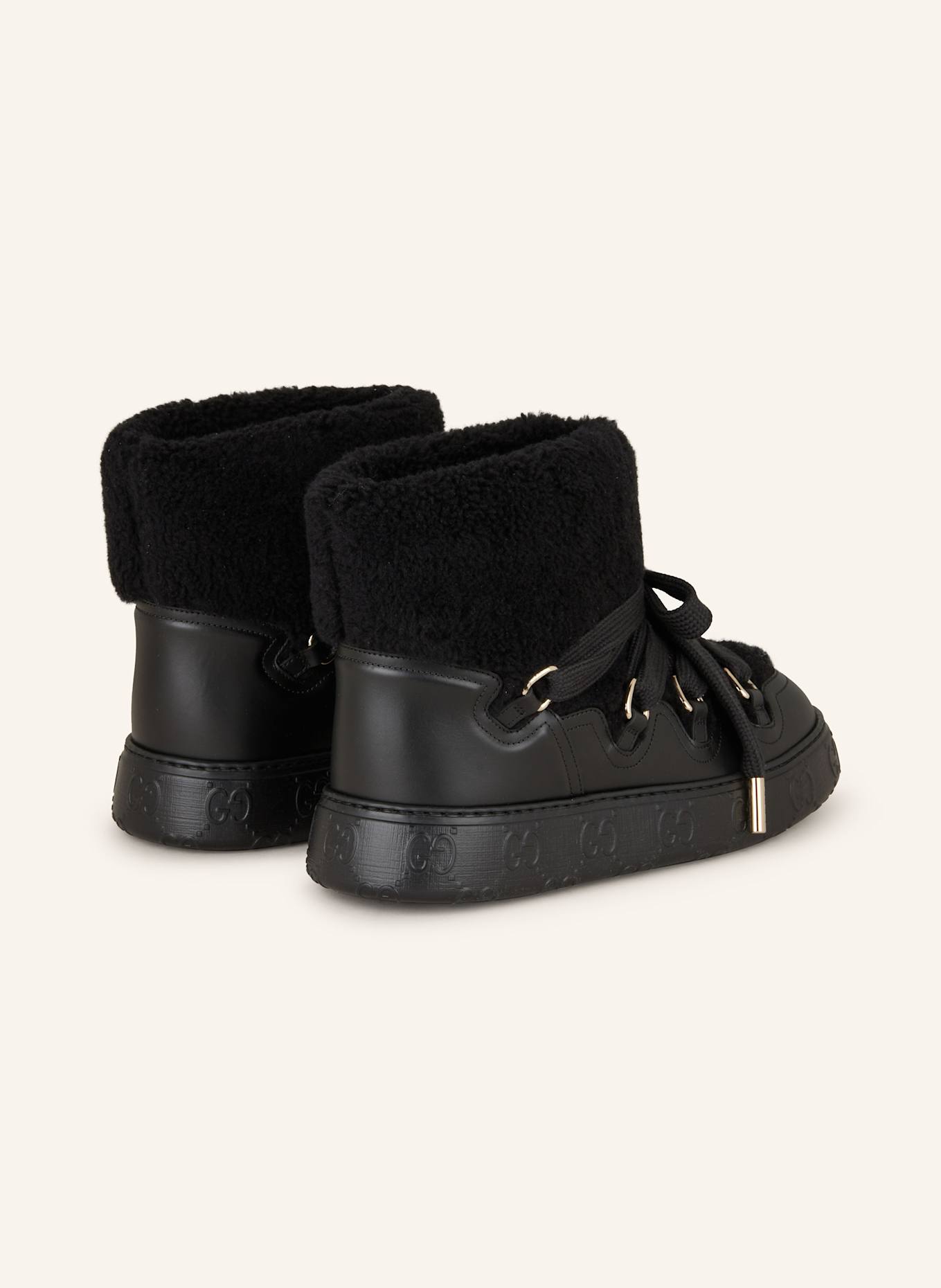 GUCCI Plateau Boots gefuttert