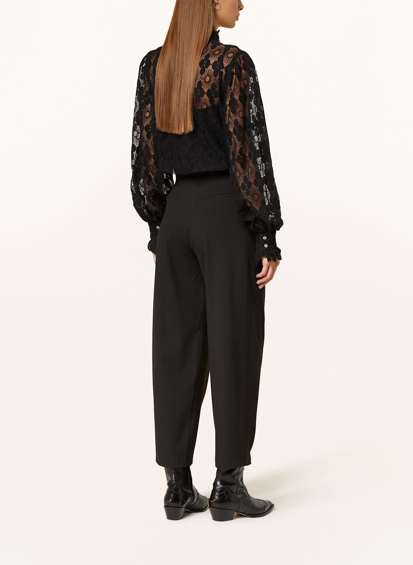 Rich & Royal 7/8 pants: BLACK