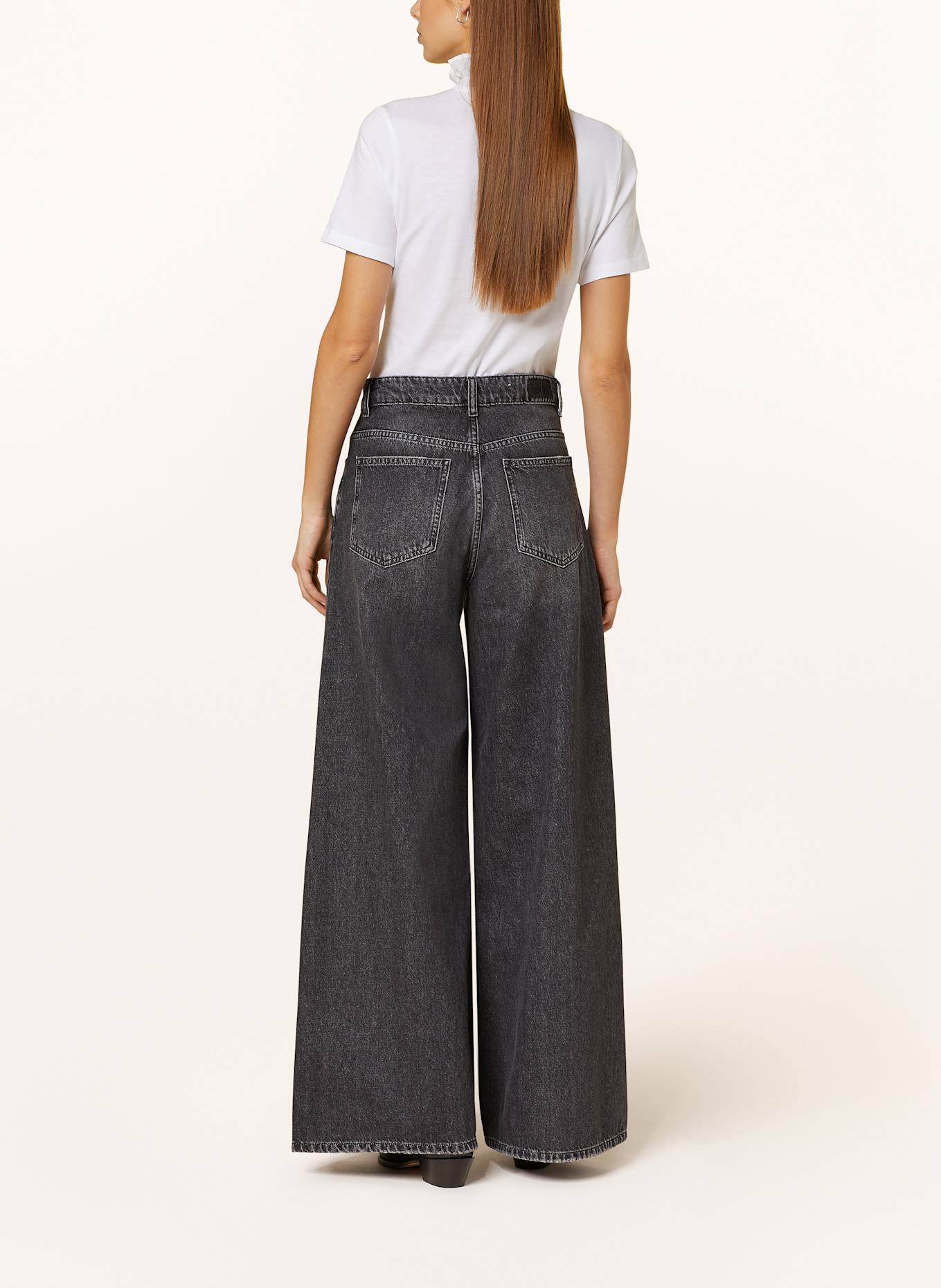 Rich & Royal Flared jeans: 900 DENIM BLACK