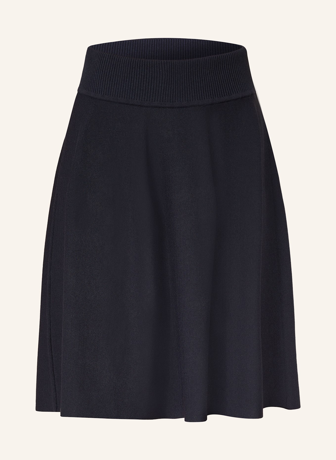 Rich & Royal Knit skirt: DARK BLUE