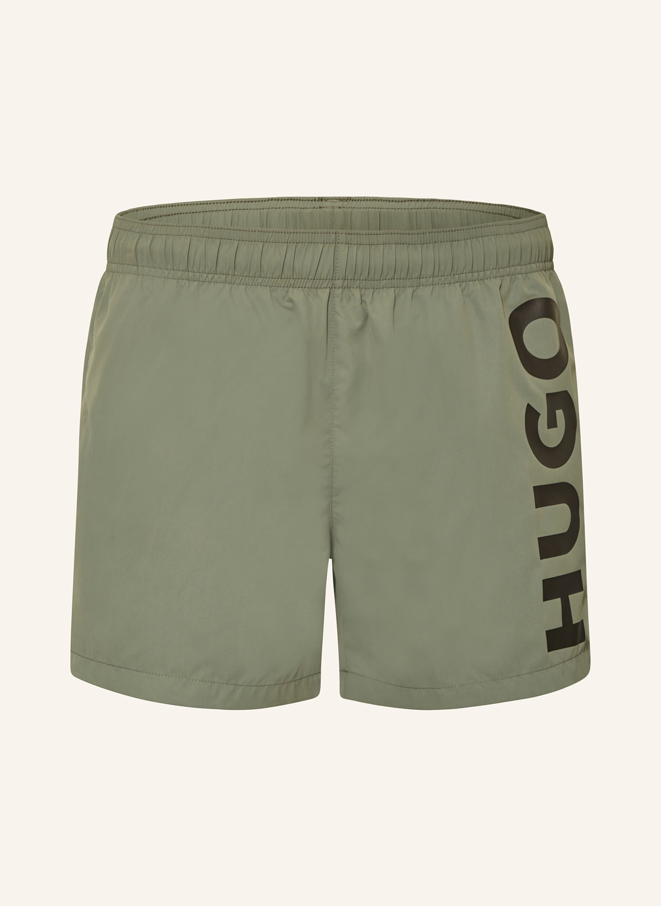 Hugo boss green swim shorts best sale