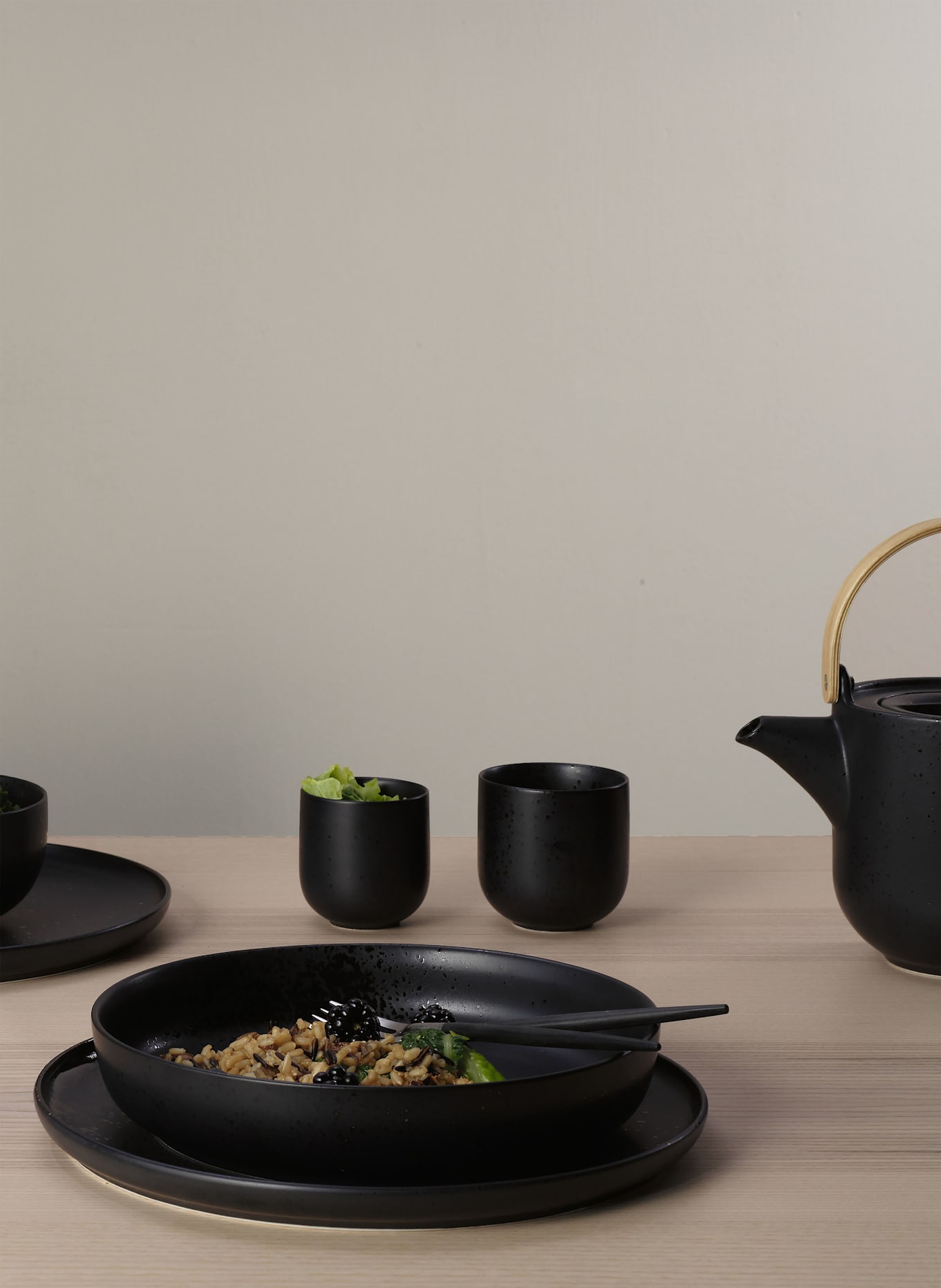 ASA 2er-Set Becher COPPA: SCHWARZ