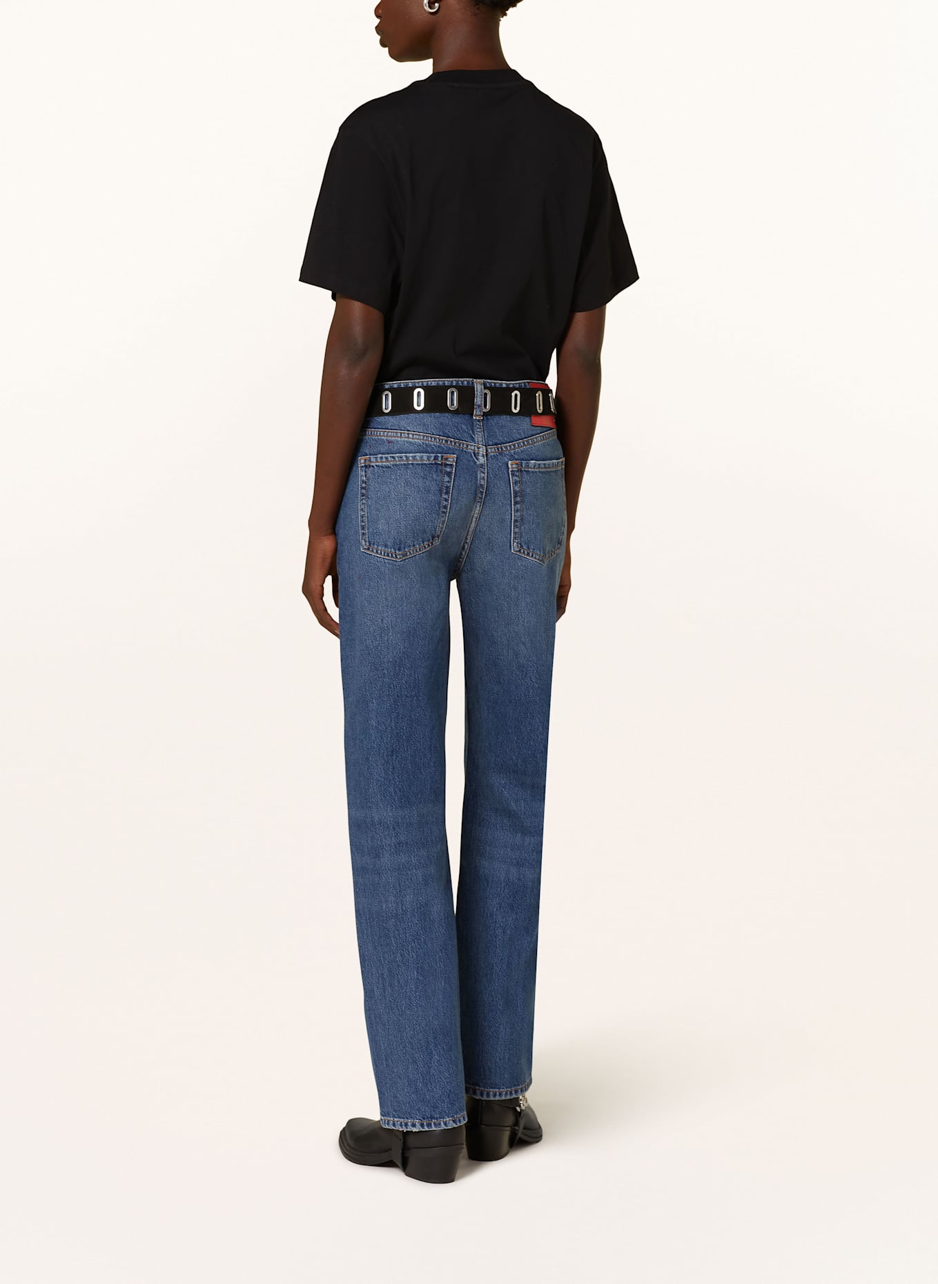 HUGO Straight jeans GILISSI, Color: 420 MEDIUM BLUE (Image 3)