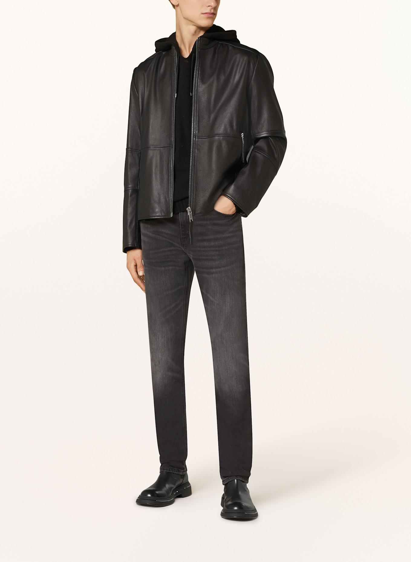 HUGO Jeans HUGO 708 Slim Fit: 007 BLACK