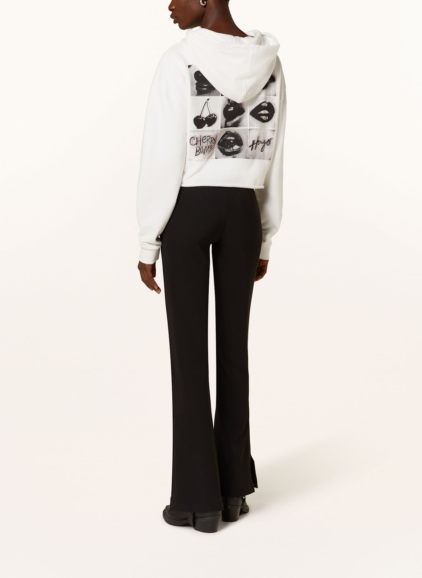HUGO Hoodie DEPHANA, Color: zimmermann tie-dye relaxed shirts (Image 2)