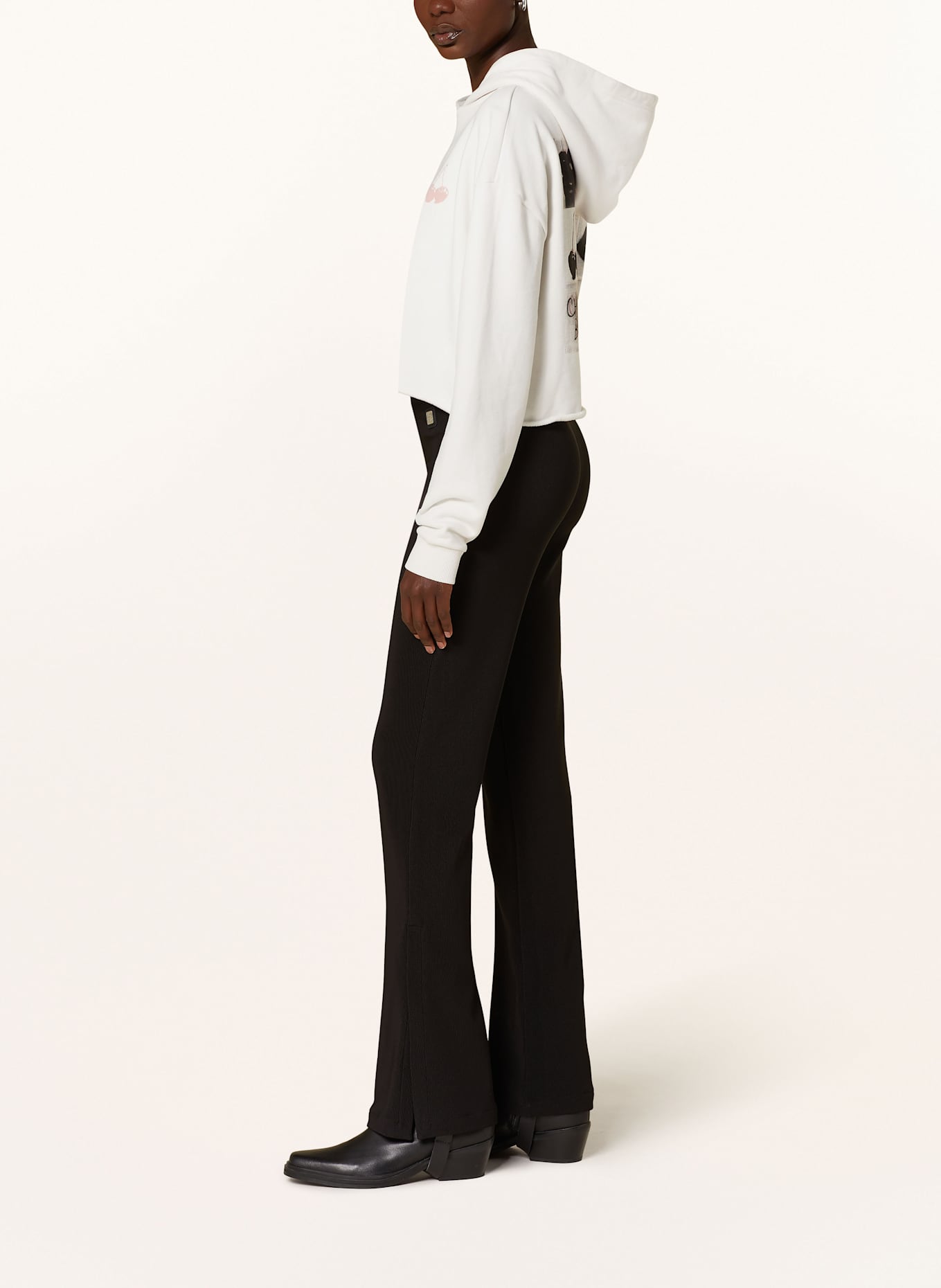 HUGO Hoodie DEPHANA, Color: zimmermann tie-dye relaxed shirts (Image 4)