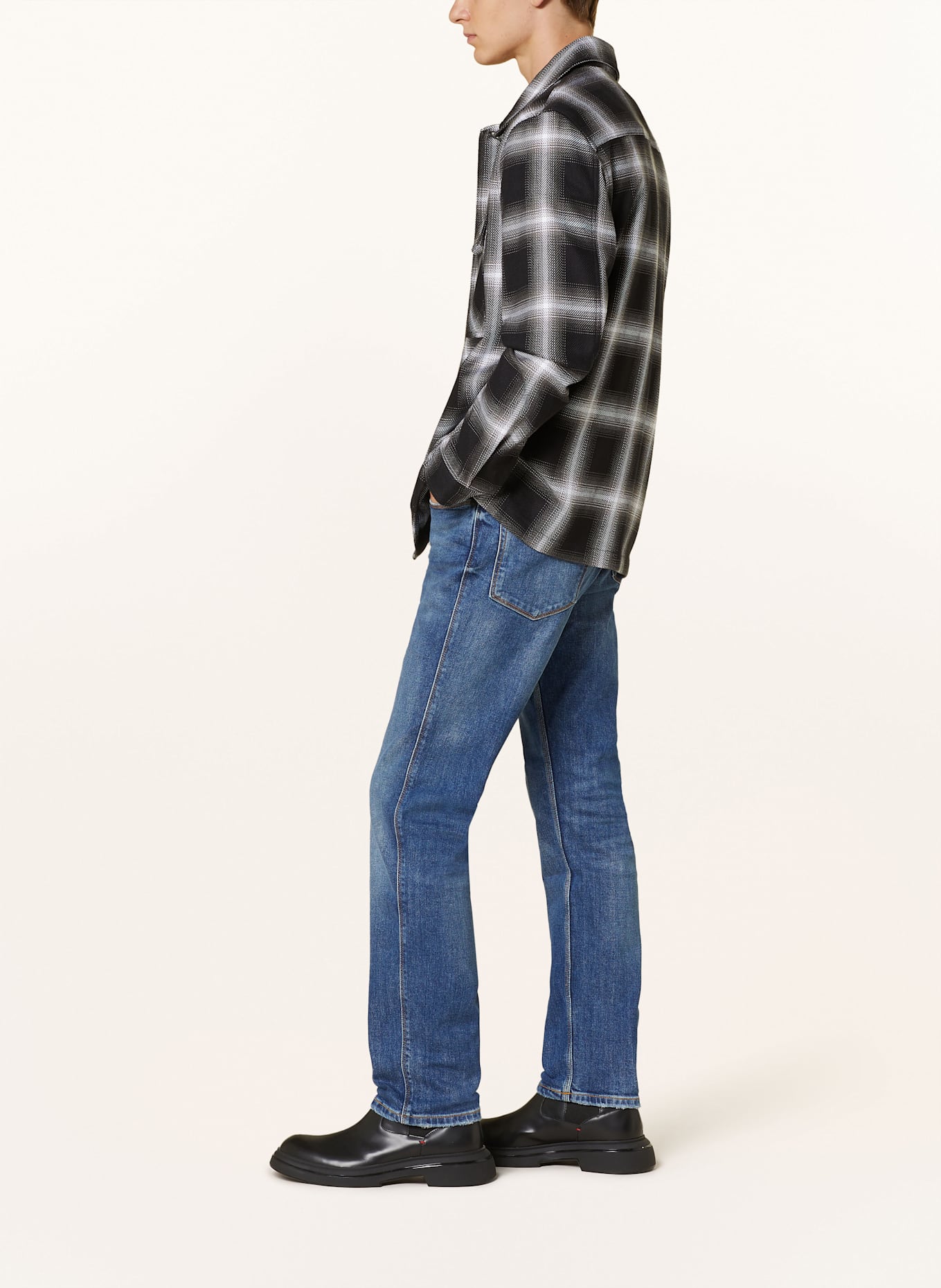 HUGO Jeans 708 Slim Fit: 435 BRIGHT BLUE