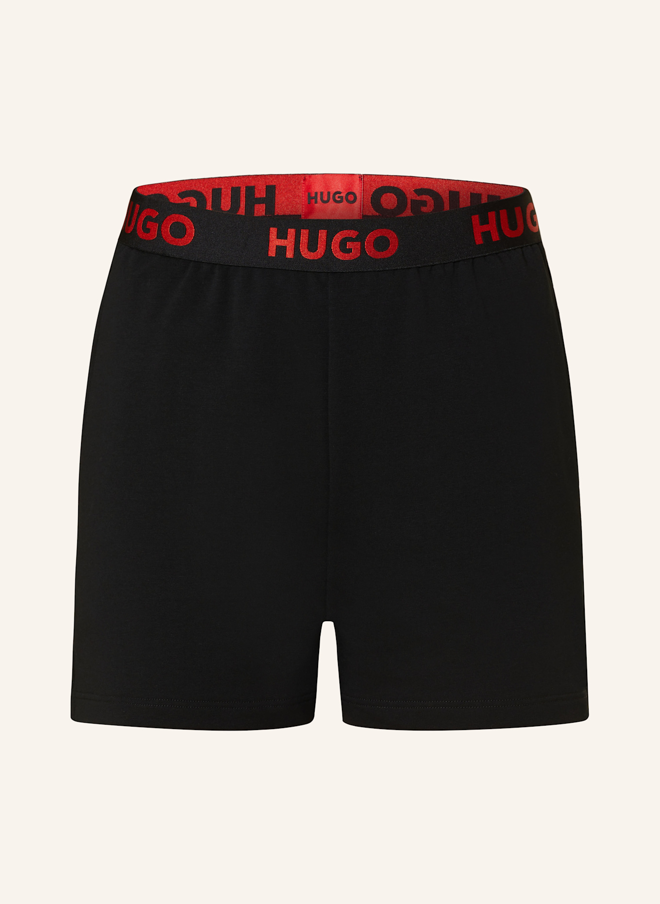 HUGO Short lounge SPORTY: NOIR