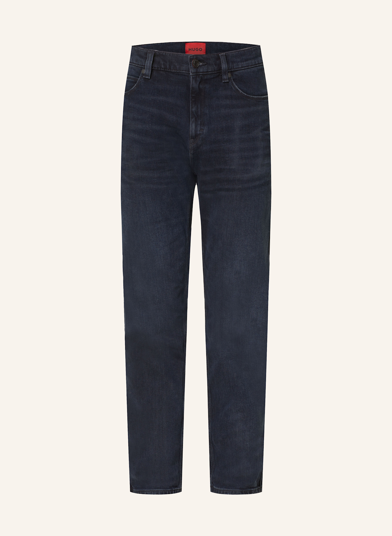 HUGO Jeansy 708 slim fit, Kolor: 407 DARK BLUE (Obrazek 1)