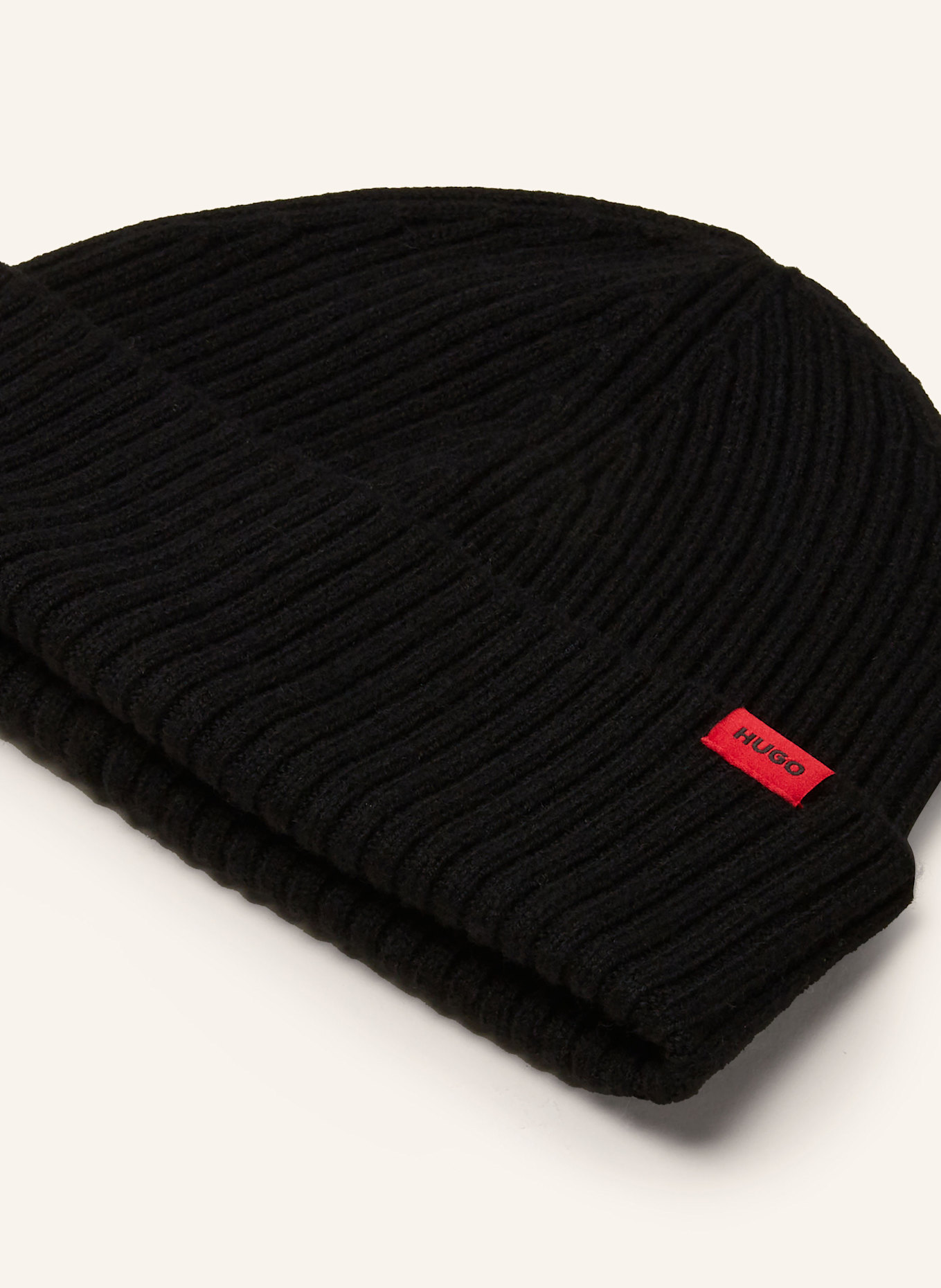HUGO Mütze XOLA: SCHWARZ
