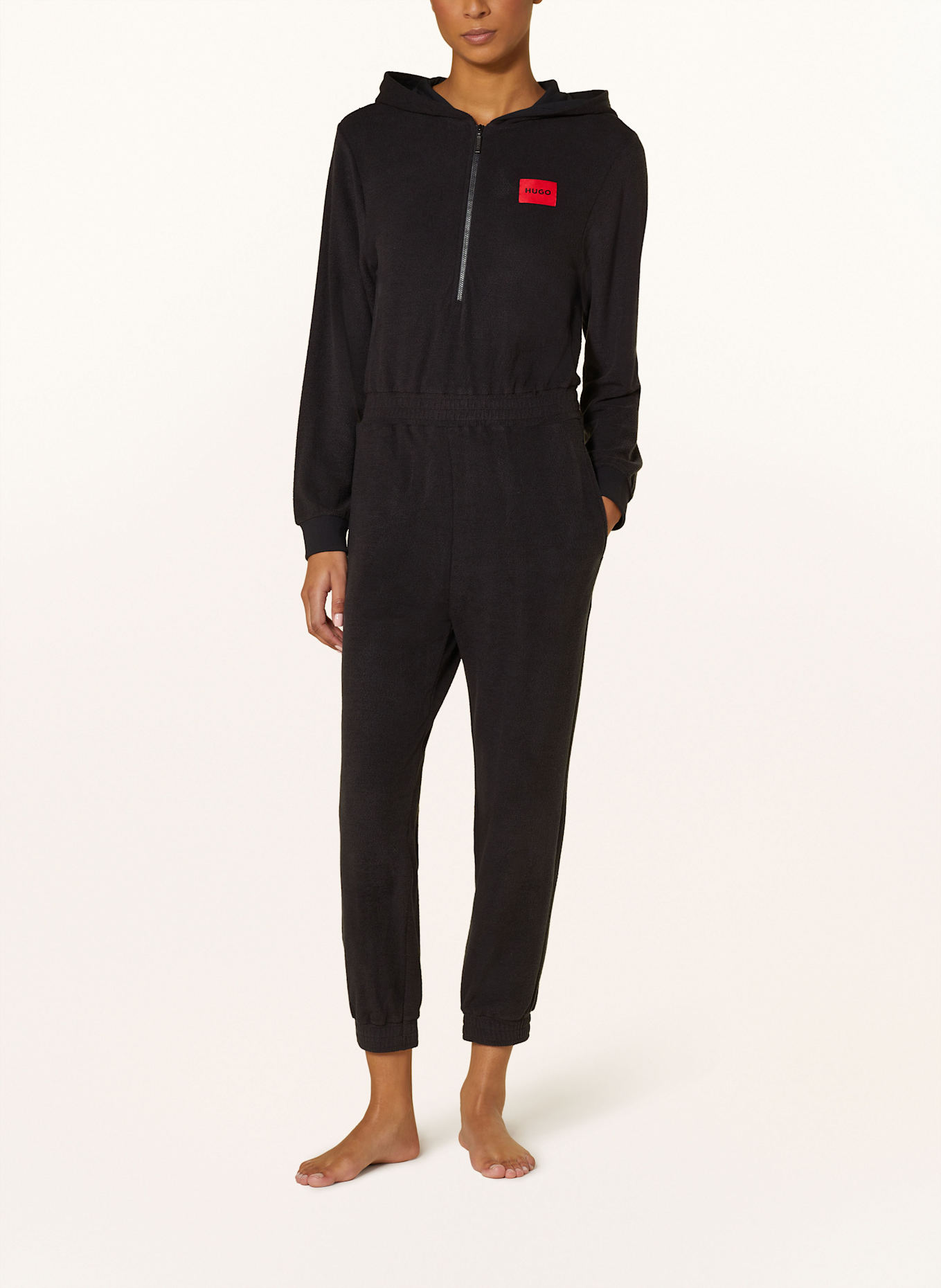 Black lounge jumpsuit outlet