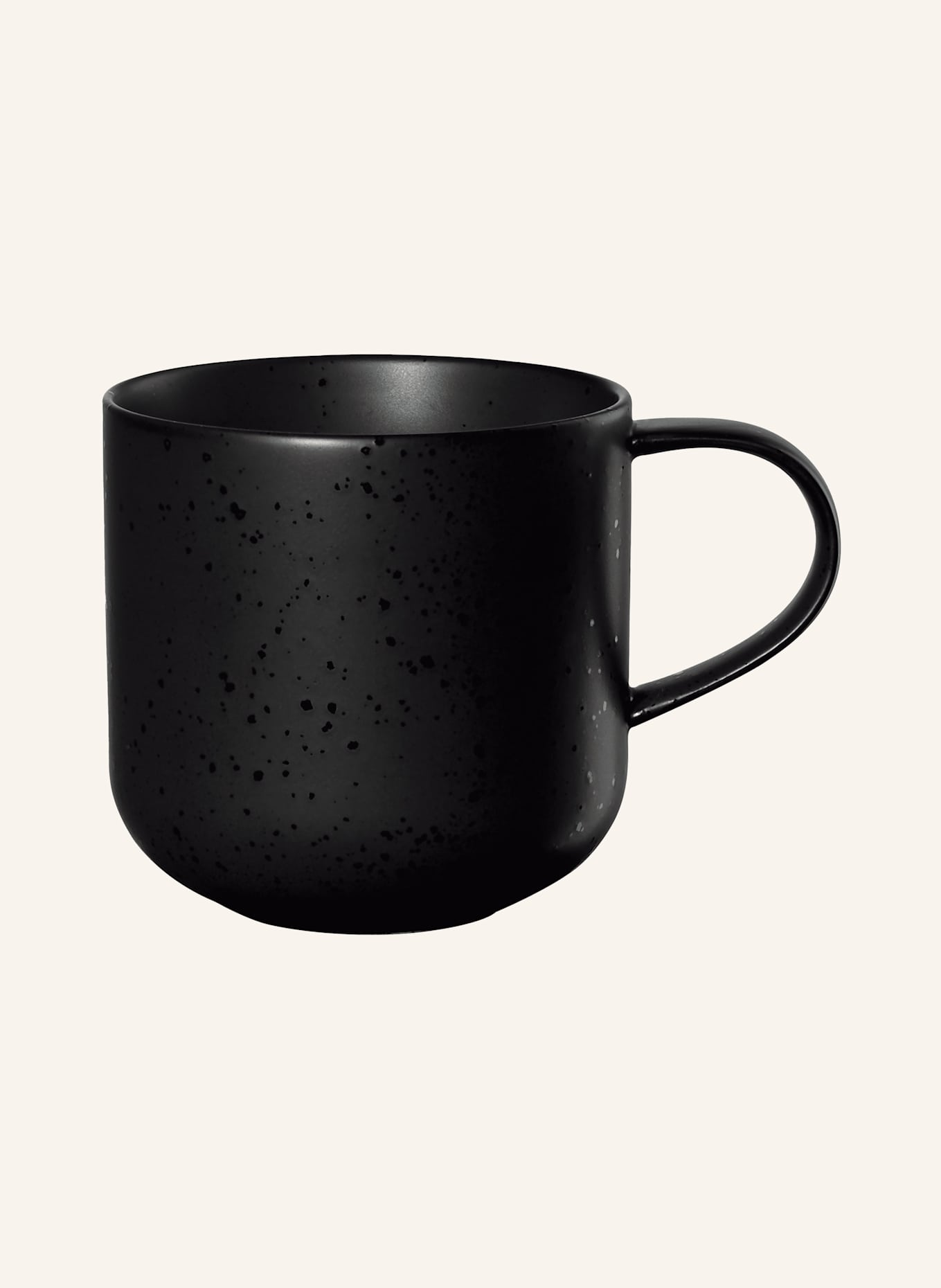 ASA Kubek z uchem COPPA: CZARNY