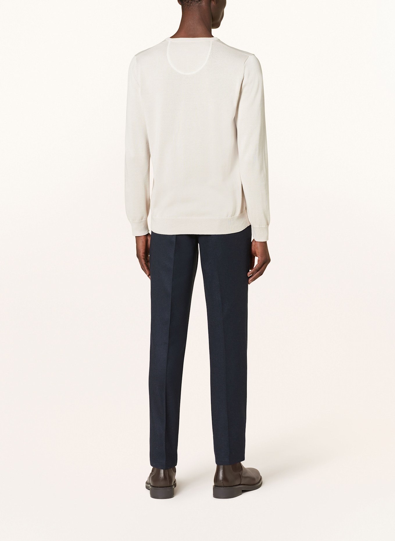 STROKESMAN'S Pullover: ECRU